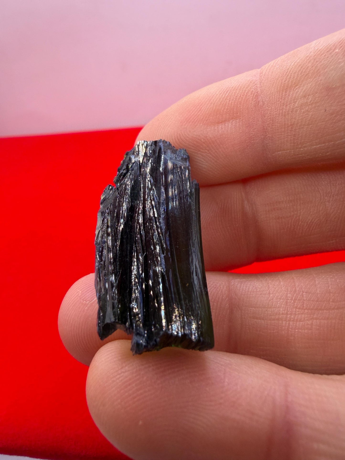 Rare Brazilian Vivianite Crystal: Reiki Energy Stone, Collector's Gem, 5.68g/28.4ct