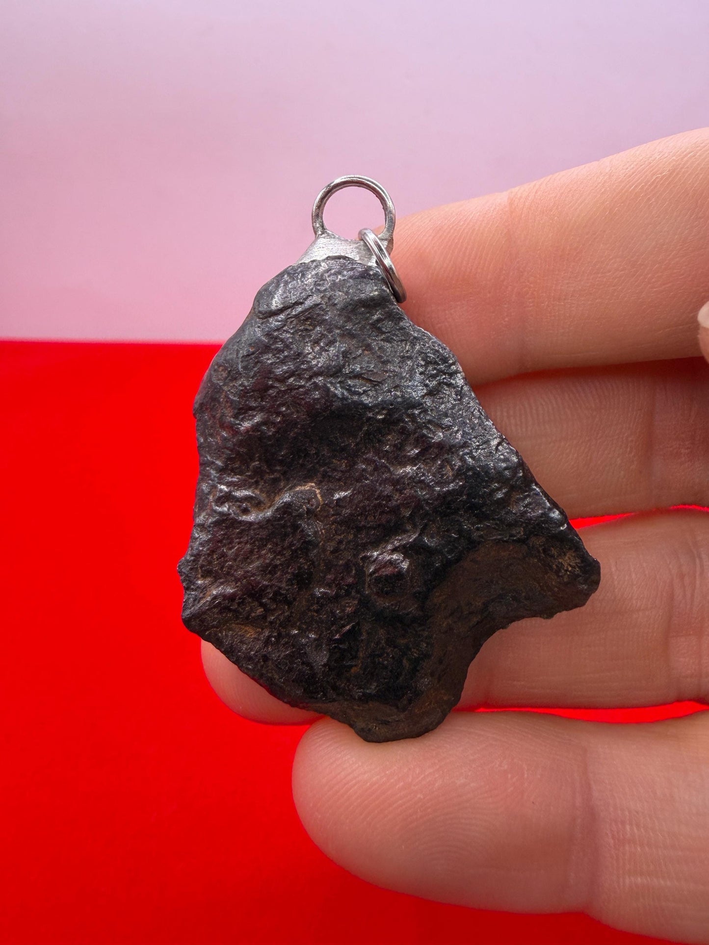 Canyon Diablo Iron Meteorite Pendant: Arizona Space Gift, 38.77 grams