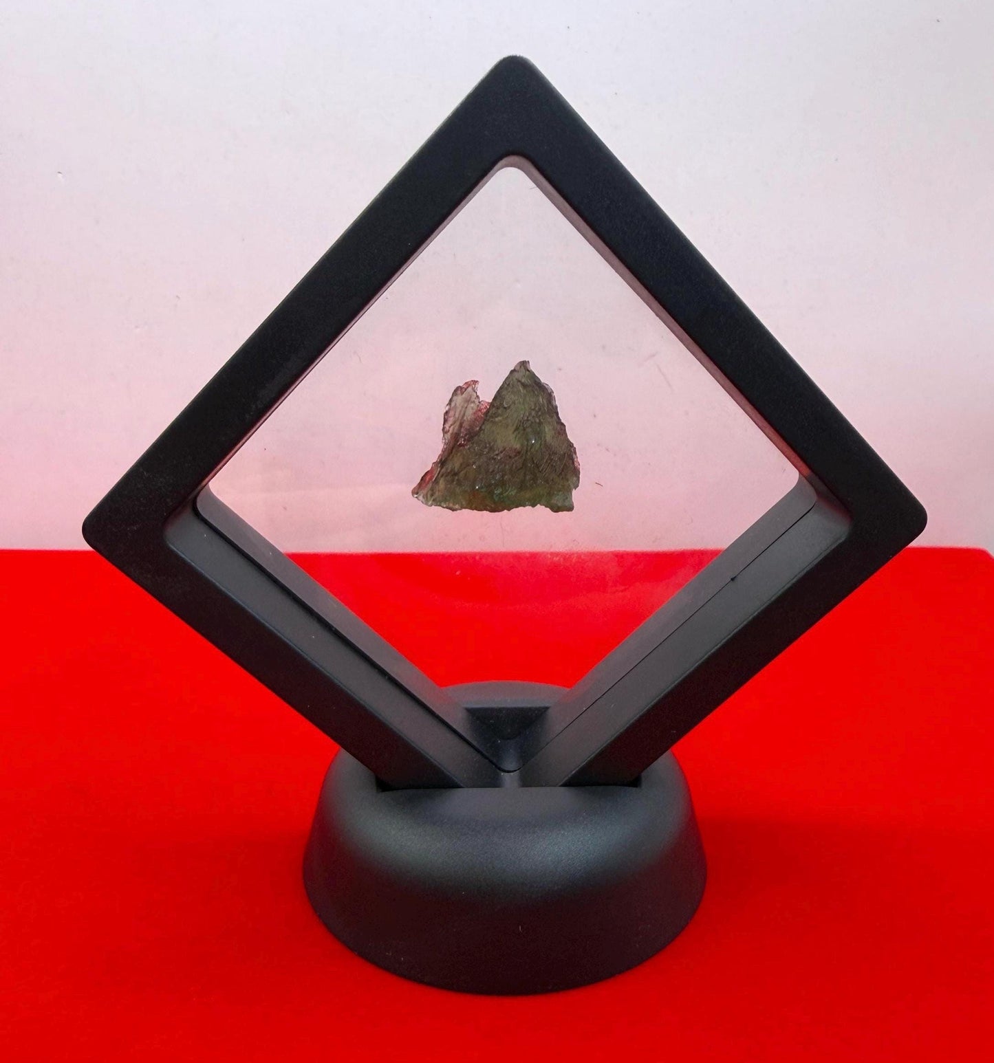 Authentic Moldavite Tektite Specimen: 2.43 grams, Reiki Talisman