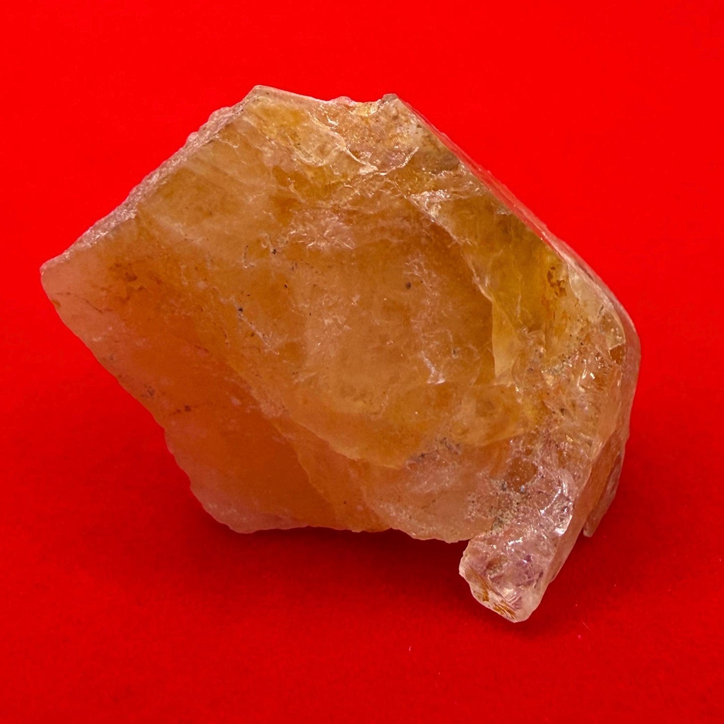 Golden Brazilian Phenacite Crystal: High-Vibration Gemstone, 7.89g/39.45ct