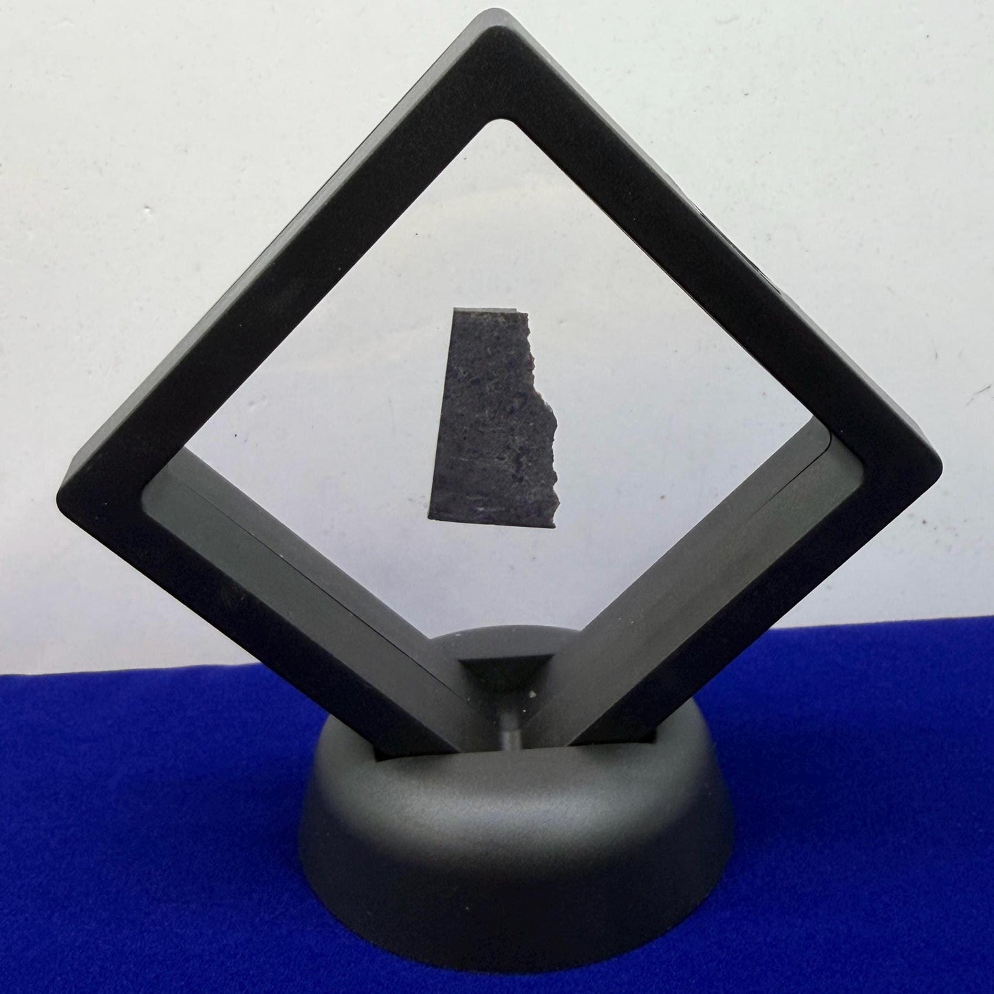 NWA 16315 Lunar Melt Breccia Meteorite Slice, Authentic Moon Rock, Mauritania, 1.43g