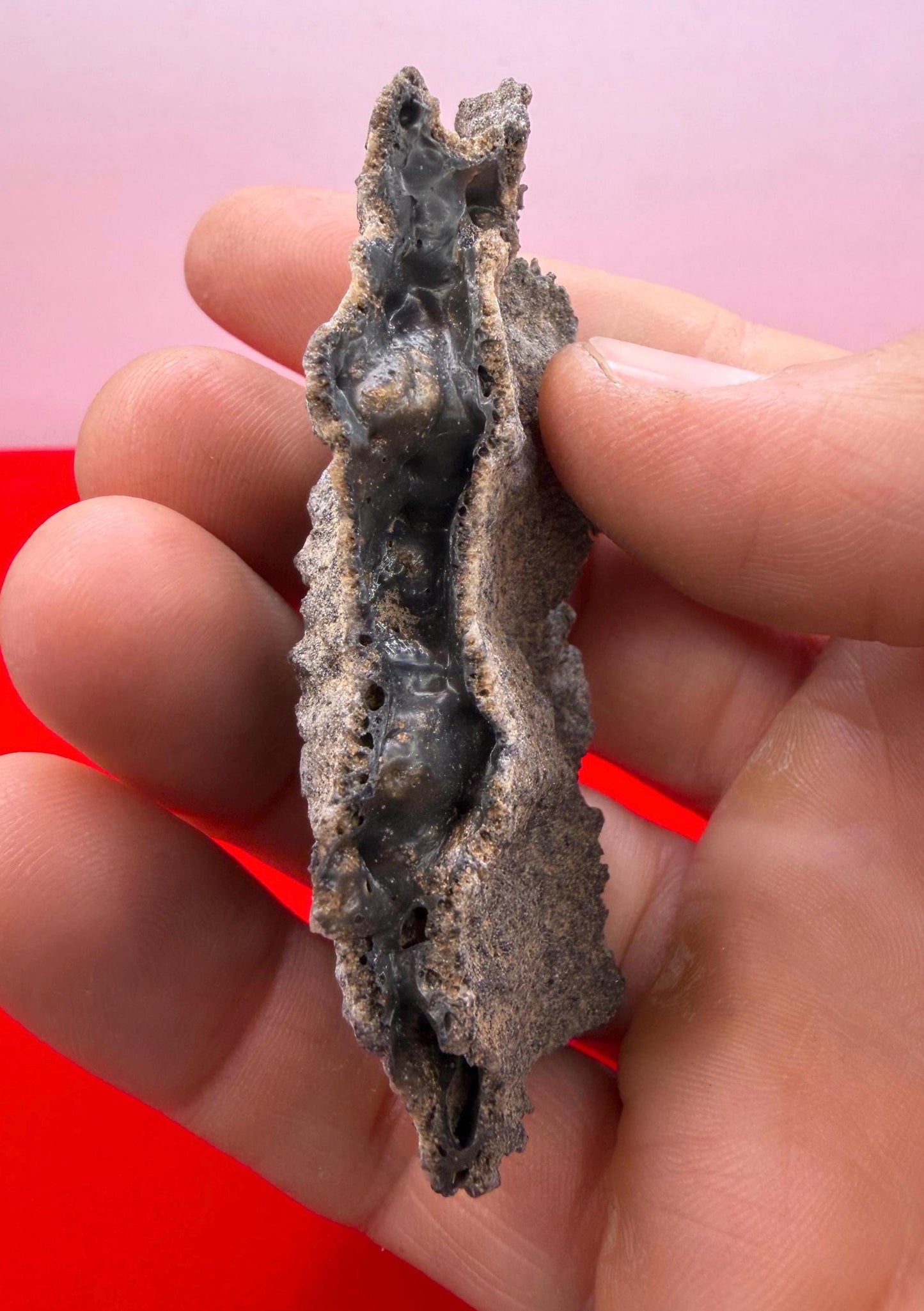 Sahara Desert Fulgurite: Fossilized Lightning Rock, Energy Work, 11.07 grams