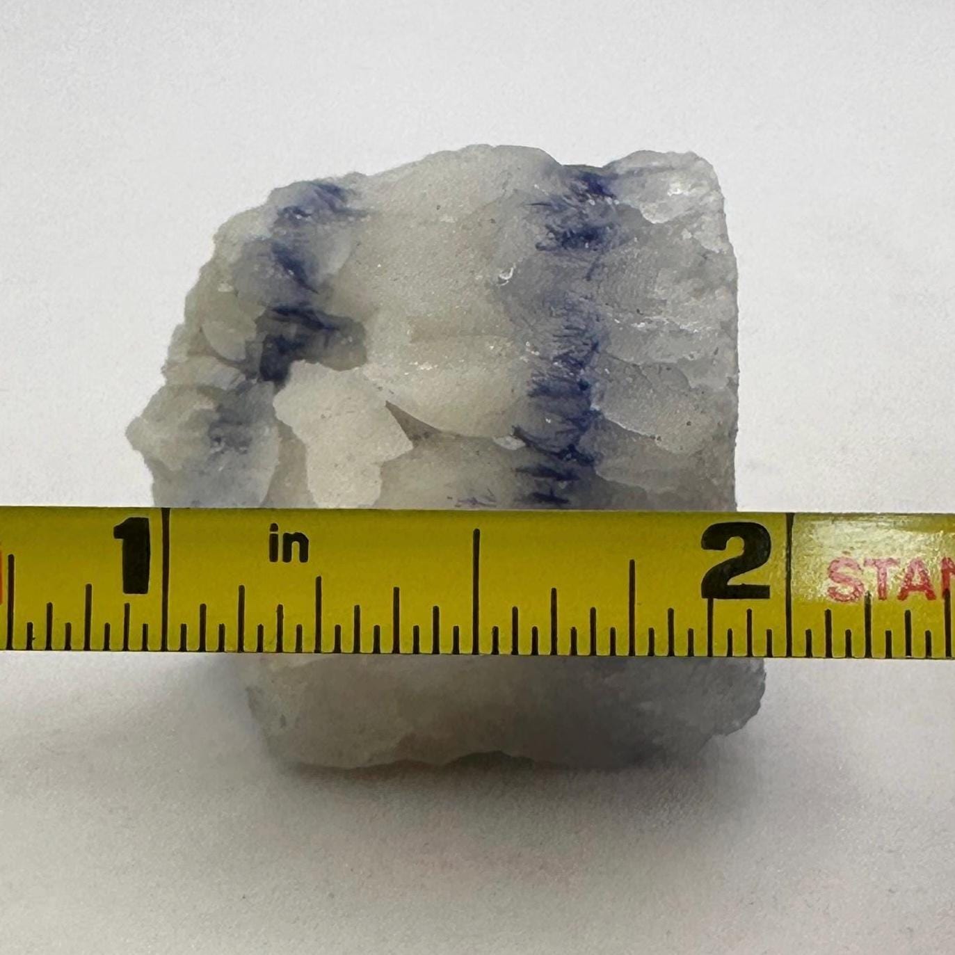 Raw Dumortierite Crystal: Vibrant Blue Mineral Specimen, Bahia Brazil, 27.15 grams