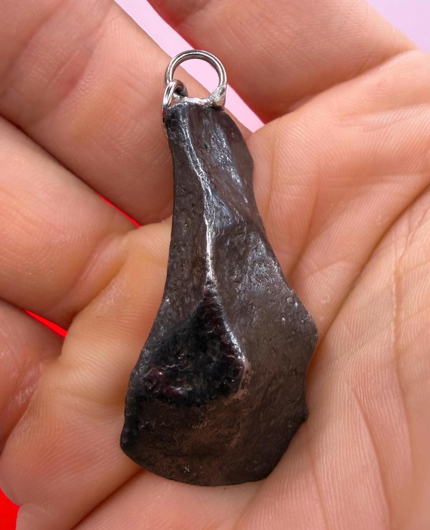 Canyon Diablo Iron Meteorite Pendant: Arizona Space Gift, 23.93 grams