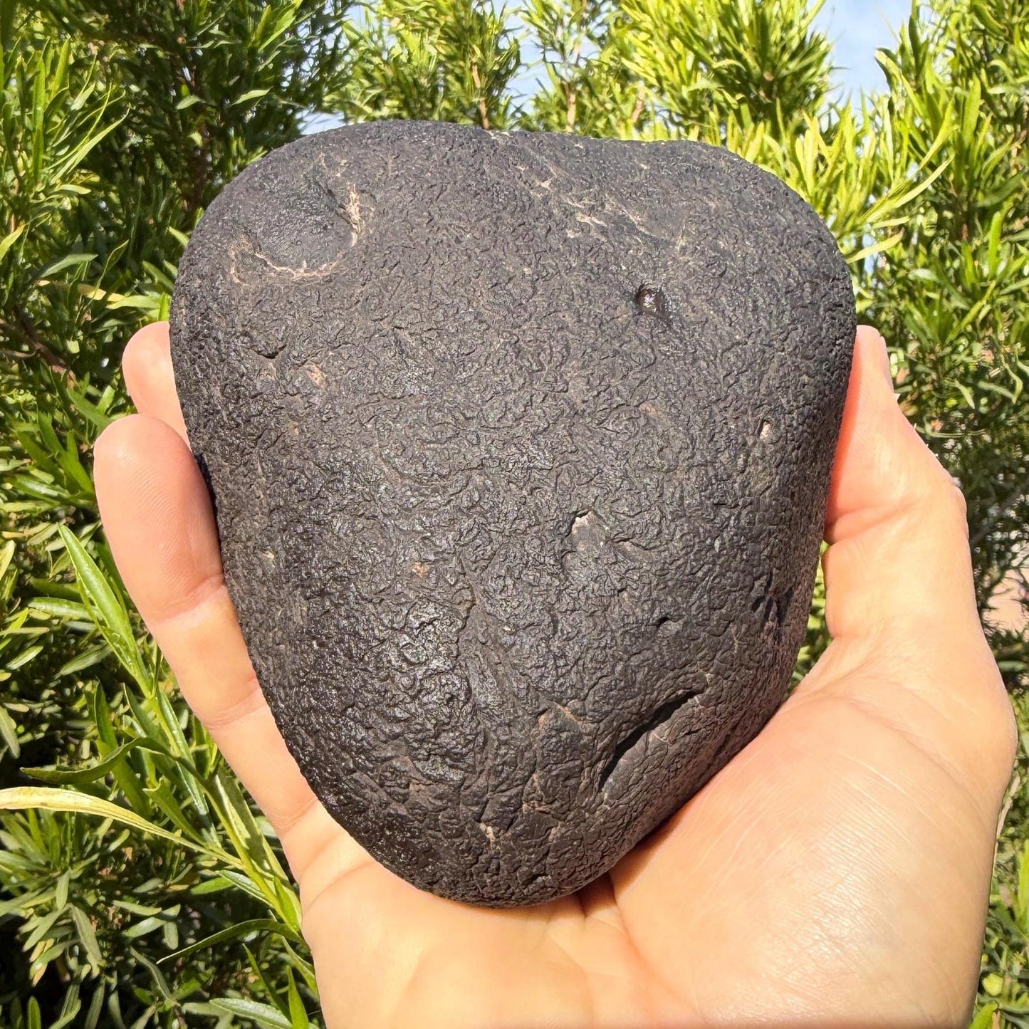 Large Saffordite Cintamani Stone, Arizona Pseudotektite Specimen, 2 lb 10 ounces