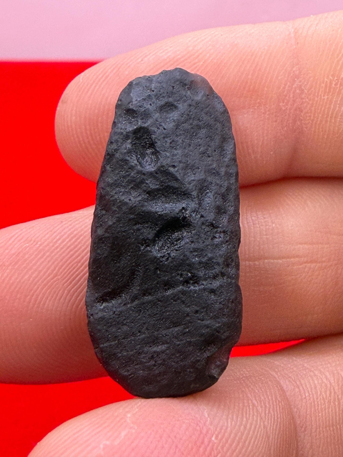 Saffordite Stone, Rare Cintamani, Arizona Tektite, 6.12 Grams