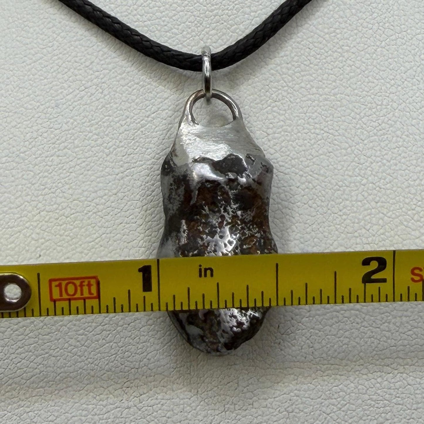 Sikhote-Alin Iron Meteorite Pendant: Astronomy Space Gift, 10.67g
