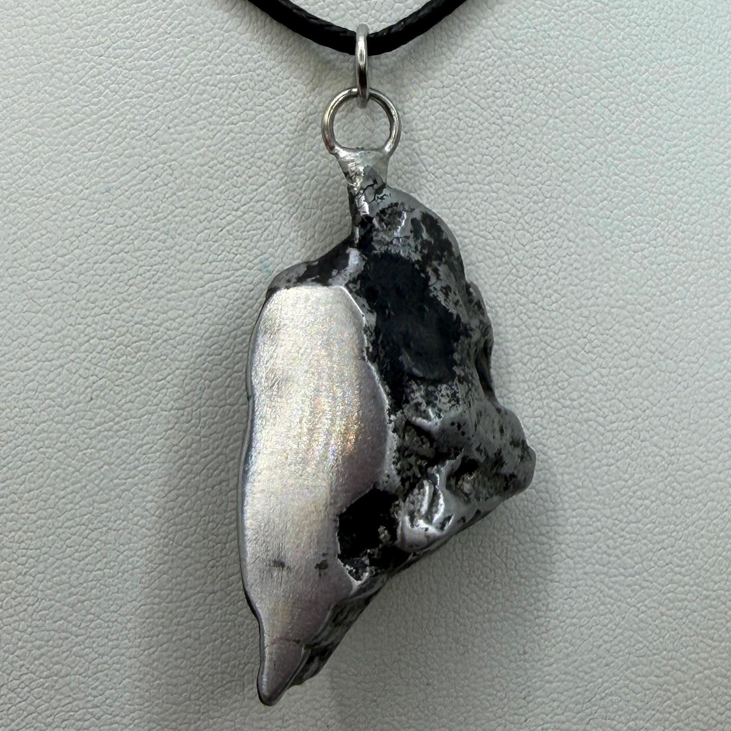 Agoudal Iron Meteorite Pendant: Handmade Astronomy Space Gift, Cosmic Pendant, 42.38 grams