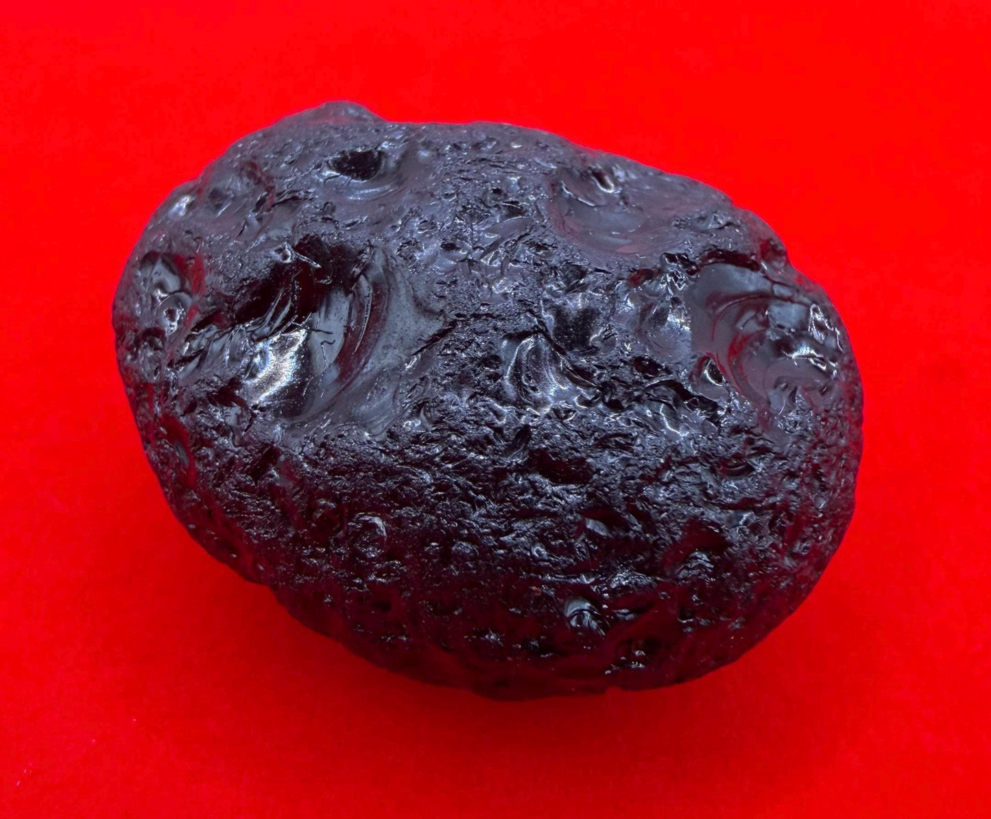 Saffordite Stone: Rare Cintamani, Arizona Pseudo-Tektite -22.82 Grams