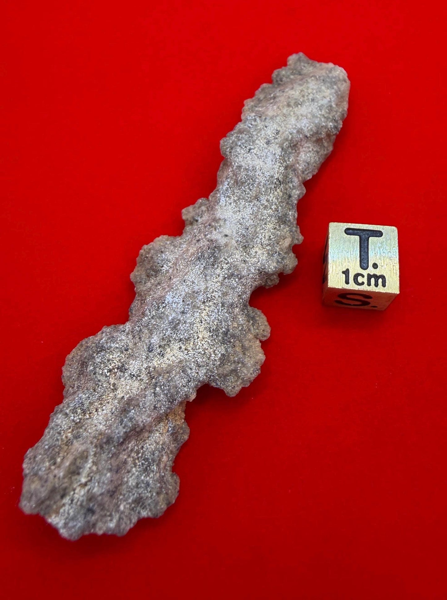 Sahara Desert Fulgurite: Lightning Glass, Fossilized Lightning, Energy Work, 7.41 grams