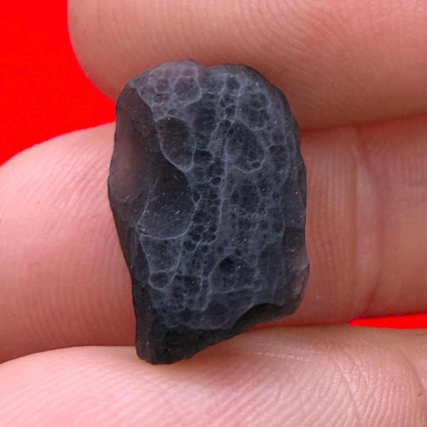 Saffordite Stone: Rare Cintamani, Arizona Tektite -2.12 Grams
