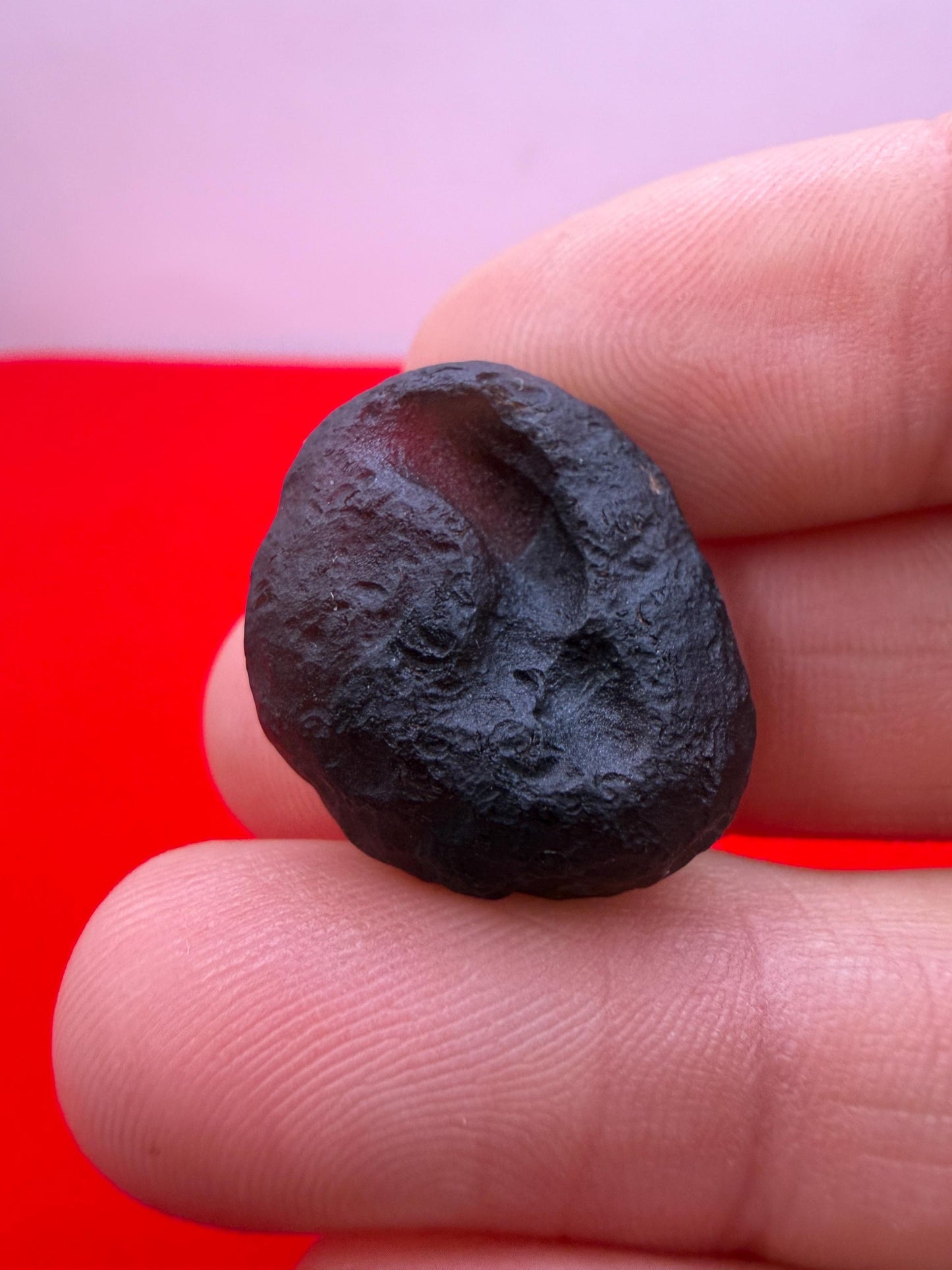 Saffordite Stone, Rare Cintamani, Arizona Tektite, 5.79 Grams