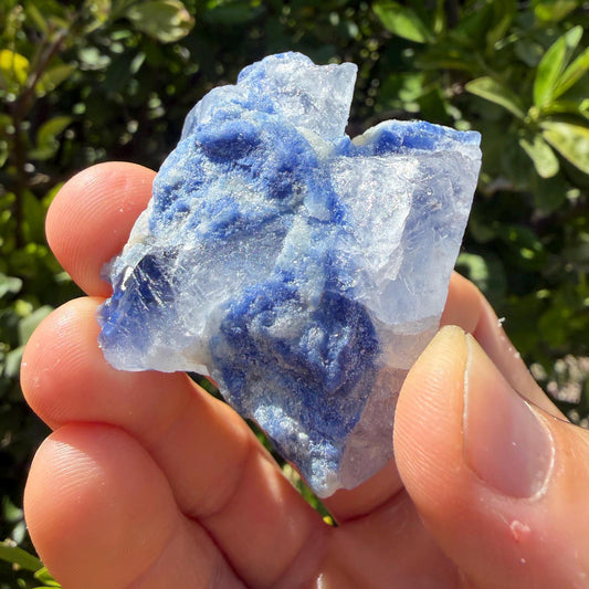 Brazilian Blue Dumortierite, Natural Specimen, Reiki, 37.73g/188.65ct