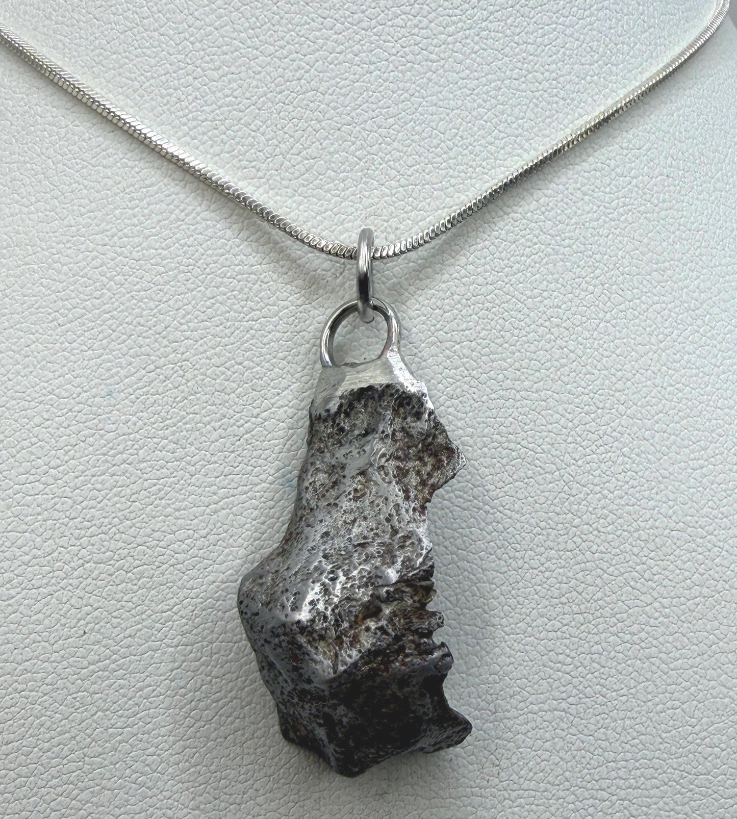 Henbury Iron Meteorite Pendant, Australia, Astronomy Gift, Cosmos, 11.28g