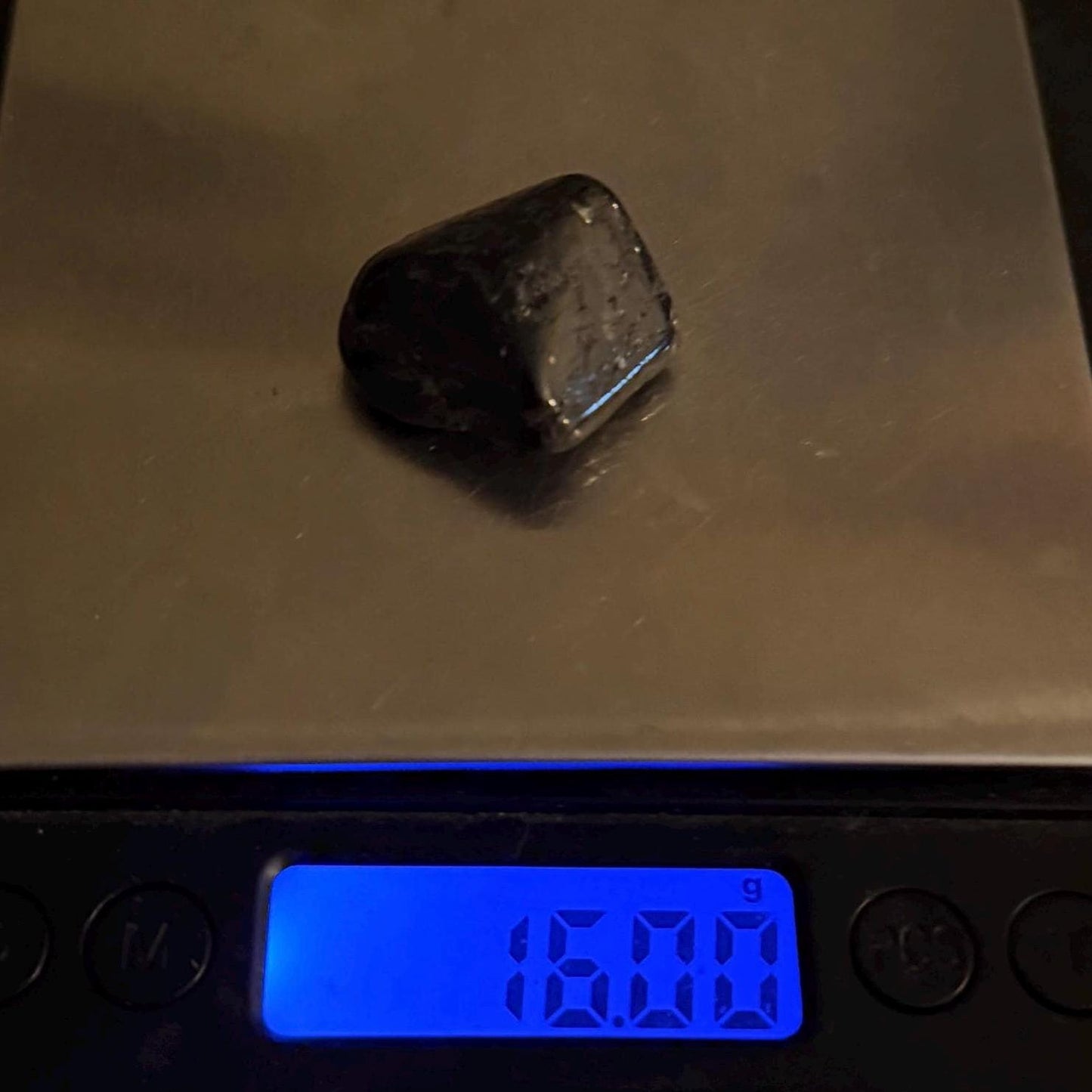 Nuummite Stone: Greenland, Socerer’s Stone, Grounding, Talisman, 16.00 grams