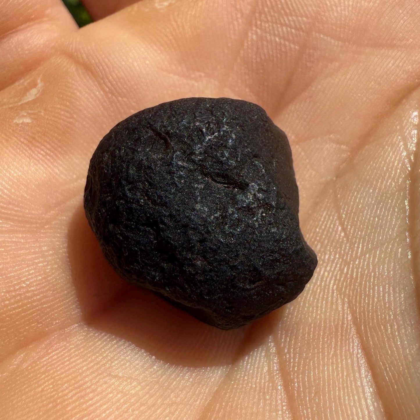 Saffordite Cintamani Stone Specimen: Rare Arizona Pseudo-Tektite, 5.99 grams