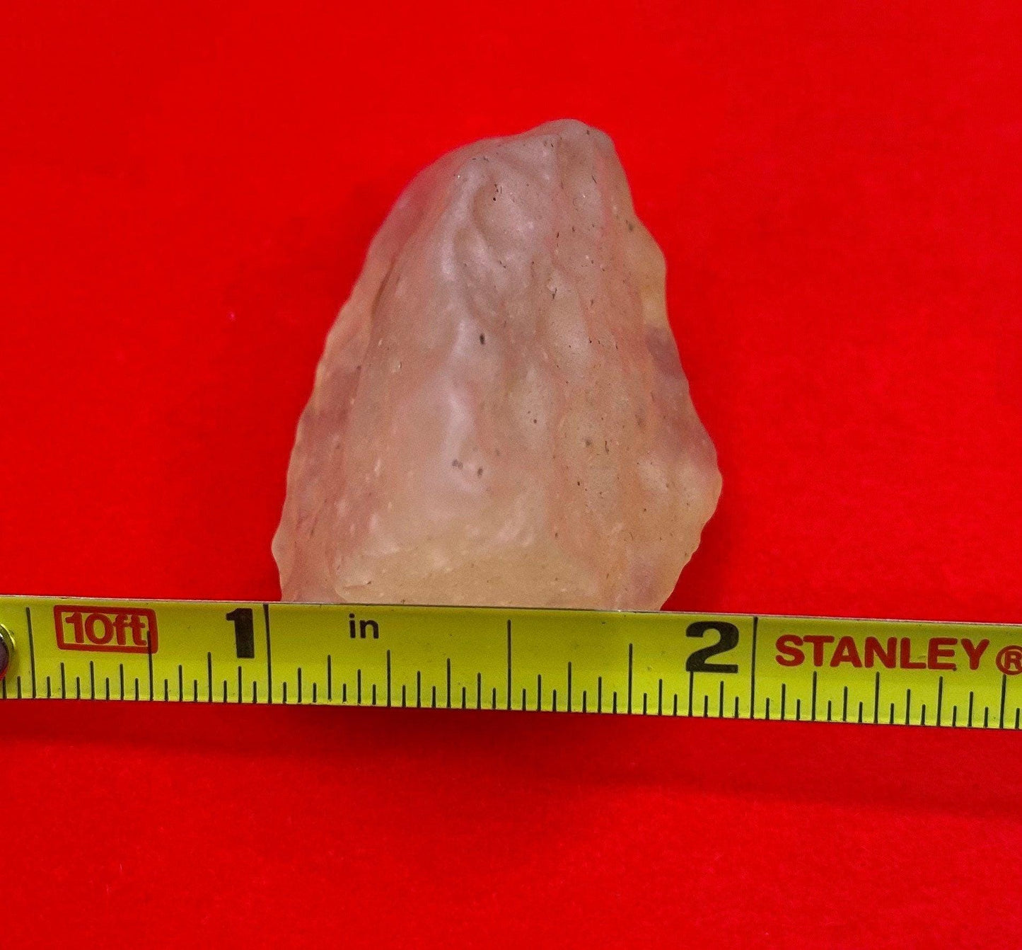 Libyan Desert Glass: Golden Tektite Talisman, 20.20 grams