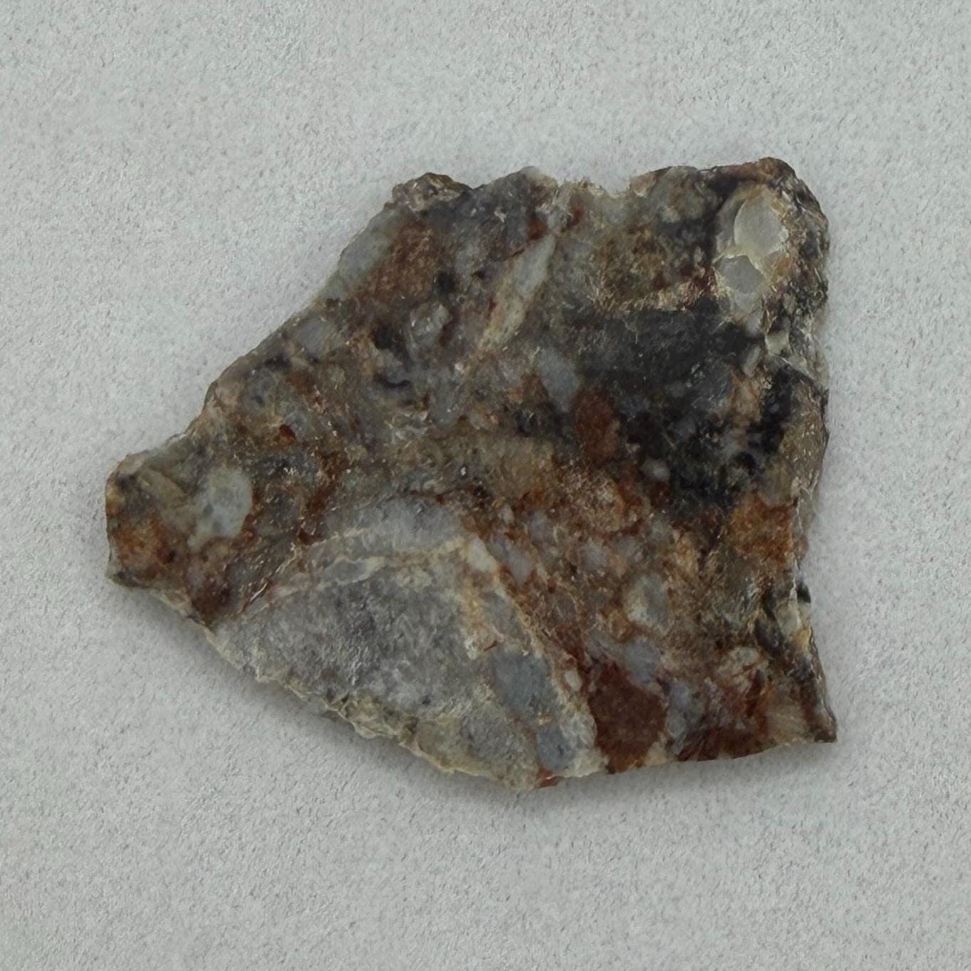 NWA 18045 Lunar Meteorite Slice, Melt Breccia Moon Rock, 3.93g