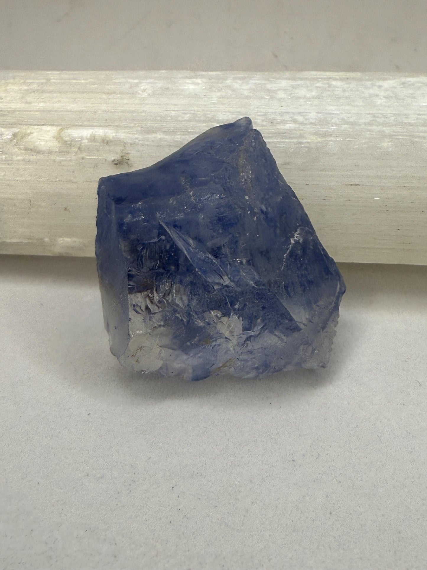 Blue Dumortierite Crystal: Brazilian Crystal for Reiki and Meditation, 23.70g/118.5ct