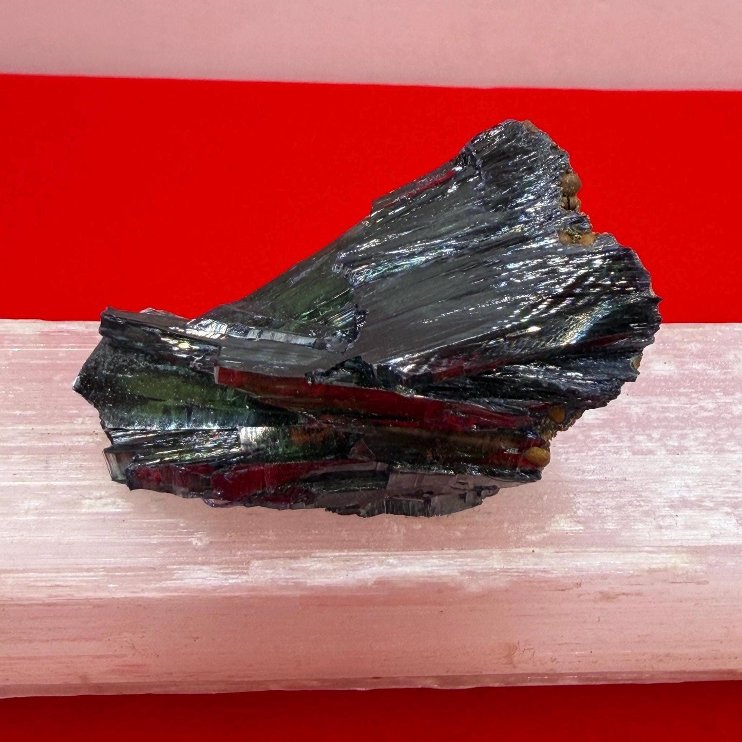 Rare Brazilian Vivianite Crystal: Reiki Energy Stone, Collector's Gem, 22.44g/112.2ct