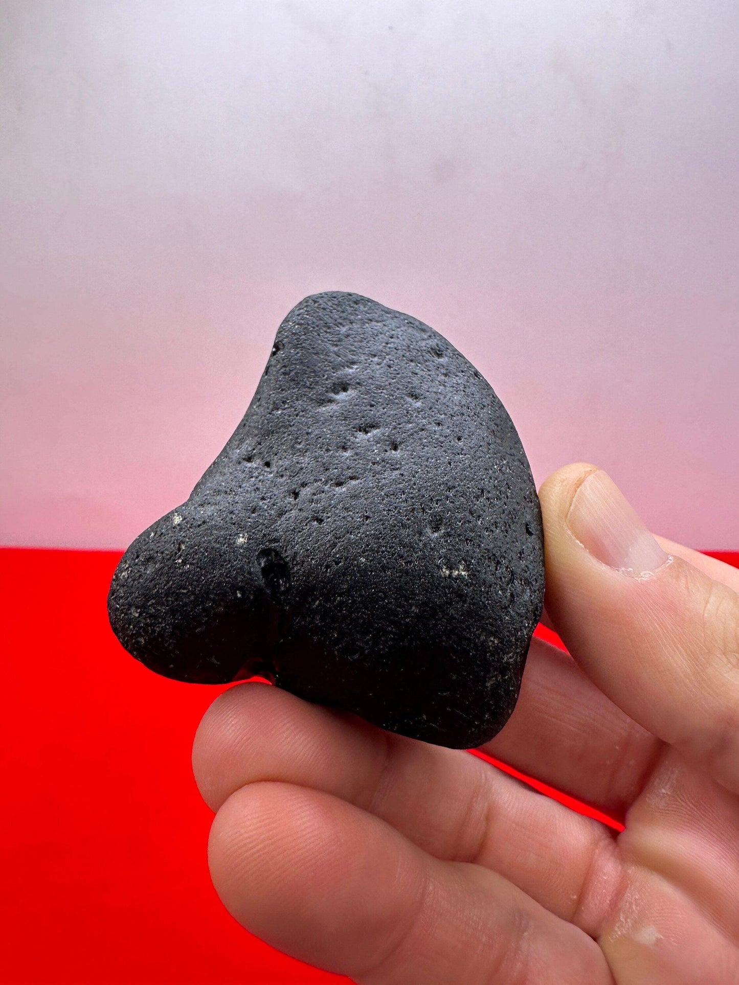 Large Rizalite Tektite: Rare Indochinite from Bicol, Philippines, 116 grams