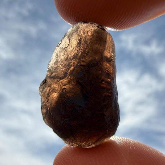 Saffordite Stone: Rare Cintamani, Arizona Pseudo-Tektite -7.16 Grams