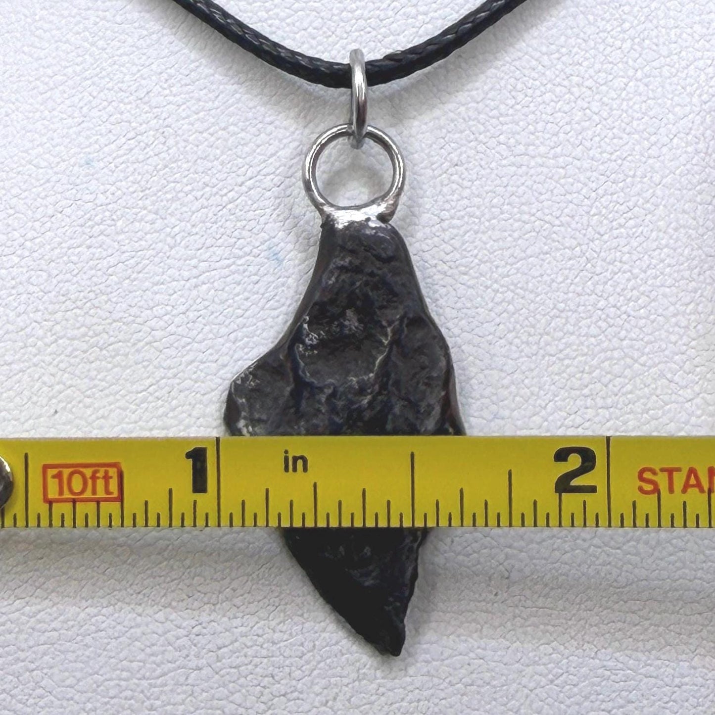 Agoudal Iron Meteorite Pendant: Handmade Astronomy Space Gift, Cosmic Pendant, 4.92 grams
