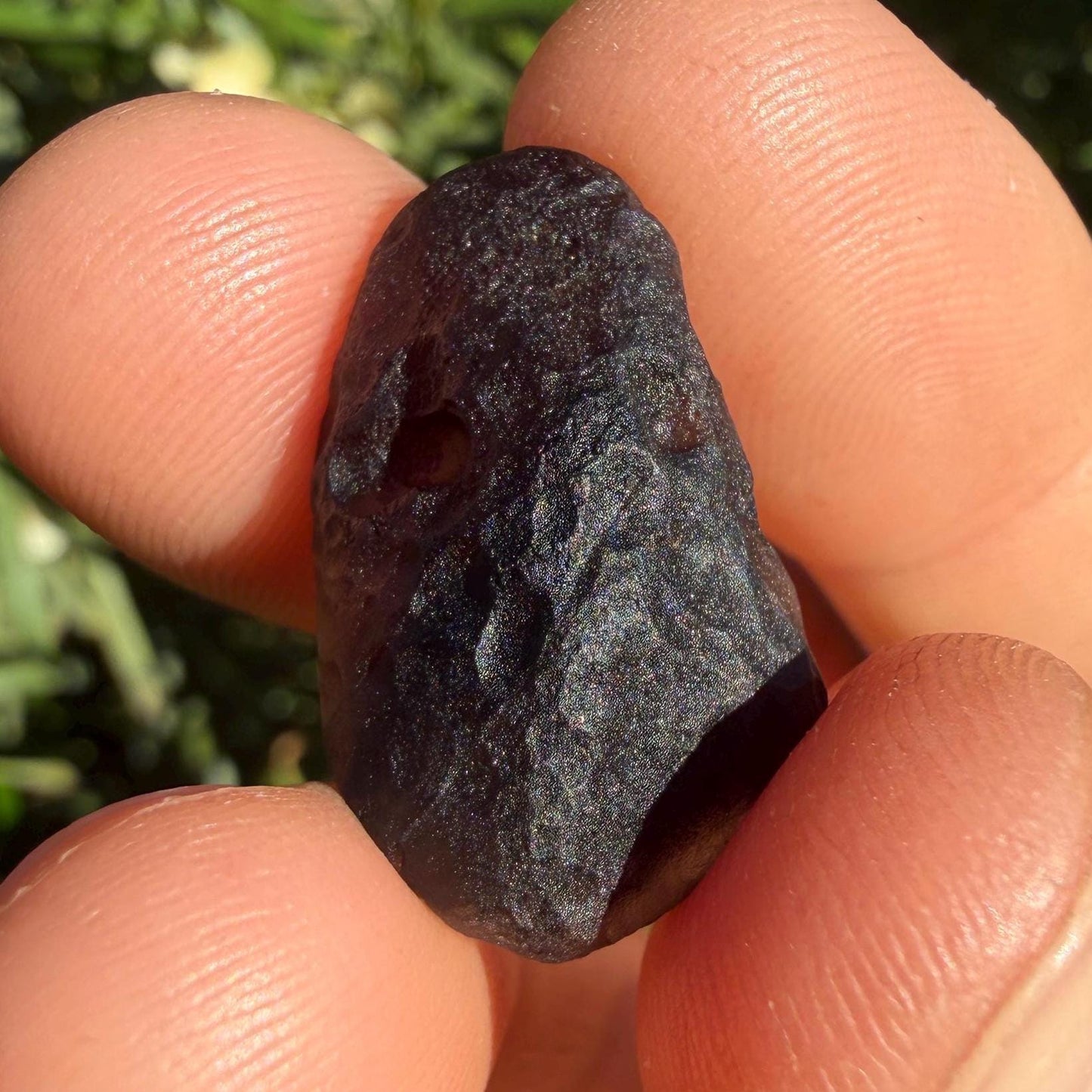Saffordite Stone: Rare Cintamani, Arizona Tektite - 4.40 Grams