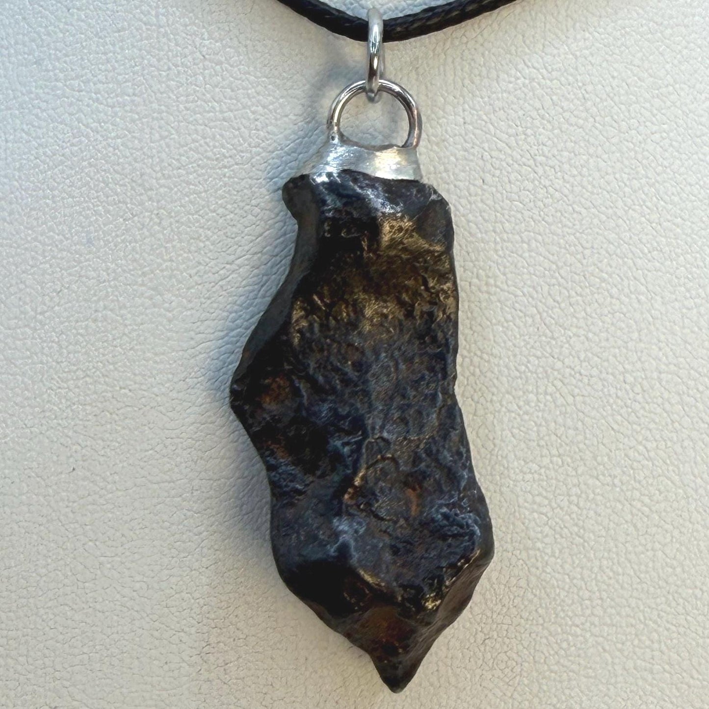 Canyon Diablo Iron Meteorite Pendant: Arizona Space Gift, 15.78 grams
