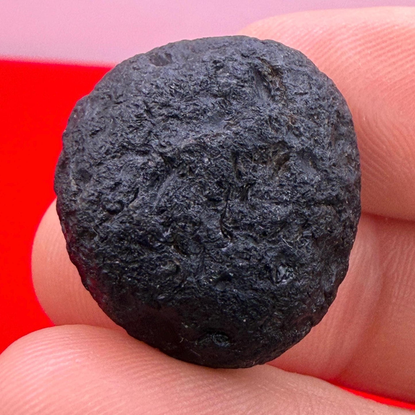 Saffordite Stone, Rare Cintamani, Arizona Tektite, 9.58 Grams