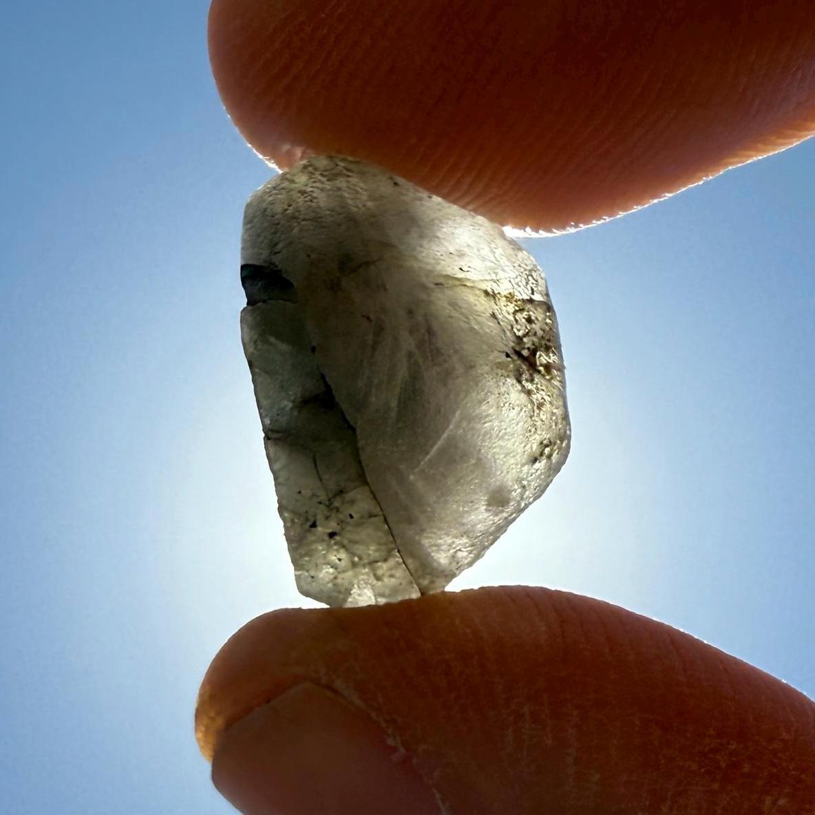 Brazilian Phenacite Crystal: High Vibration Meditation Crystal, 2.80g/14ct