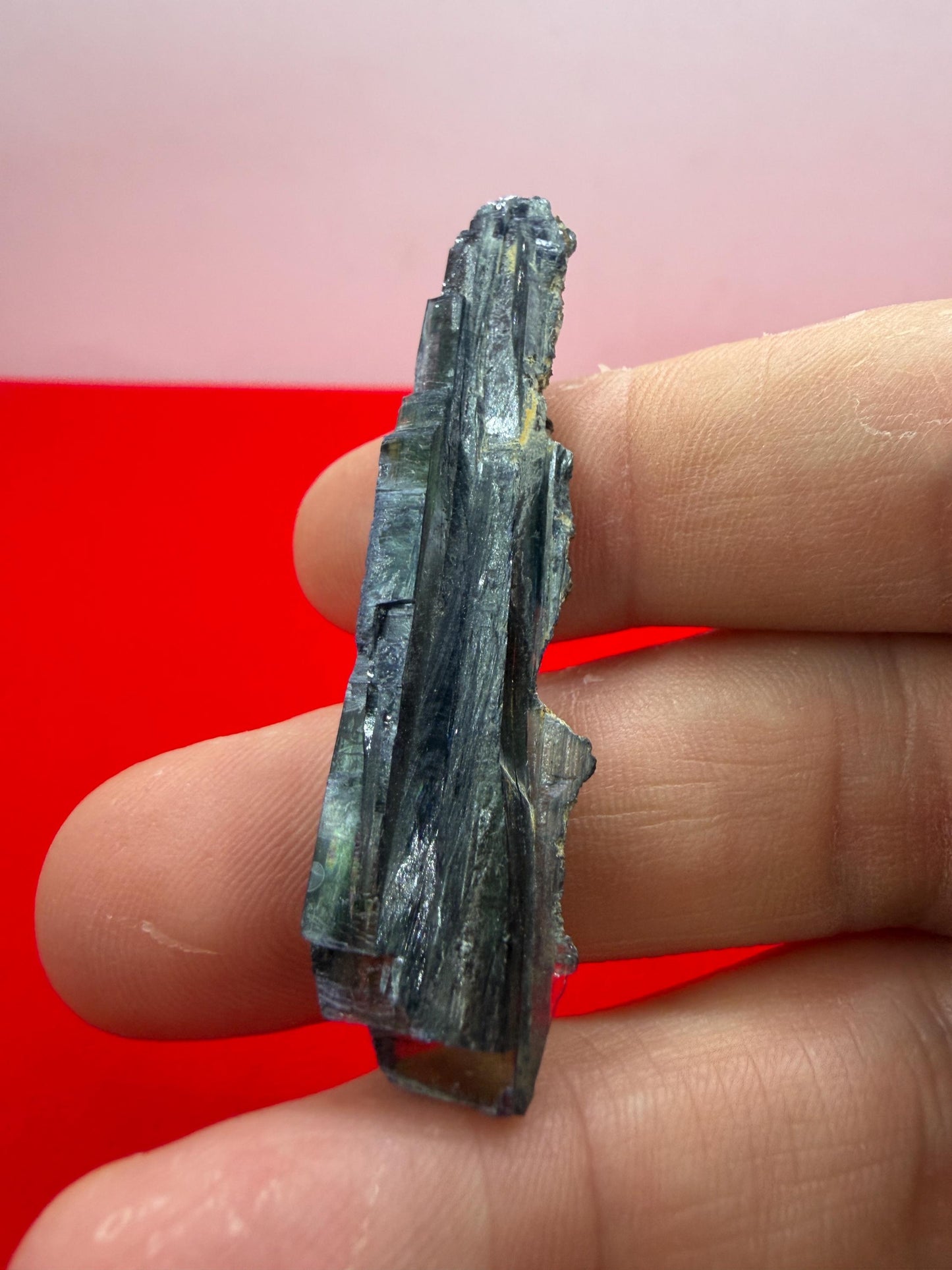 Rare Brazilian Vivianite Crystal: Reiki Energy Stone, Collector's Gem, 5.21g/26.05ct