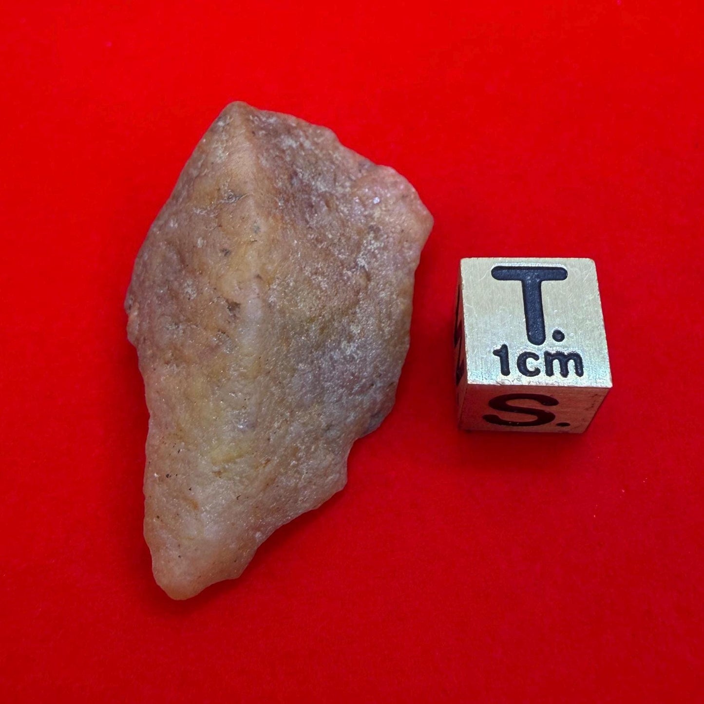 Golden Brazilian Phenacite Crystal: High-Vibration Gemstone, 10.22g/51.1ct