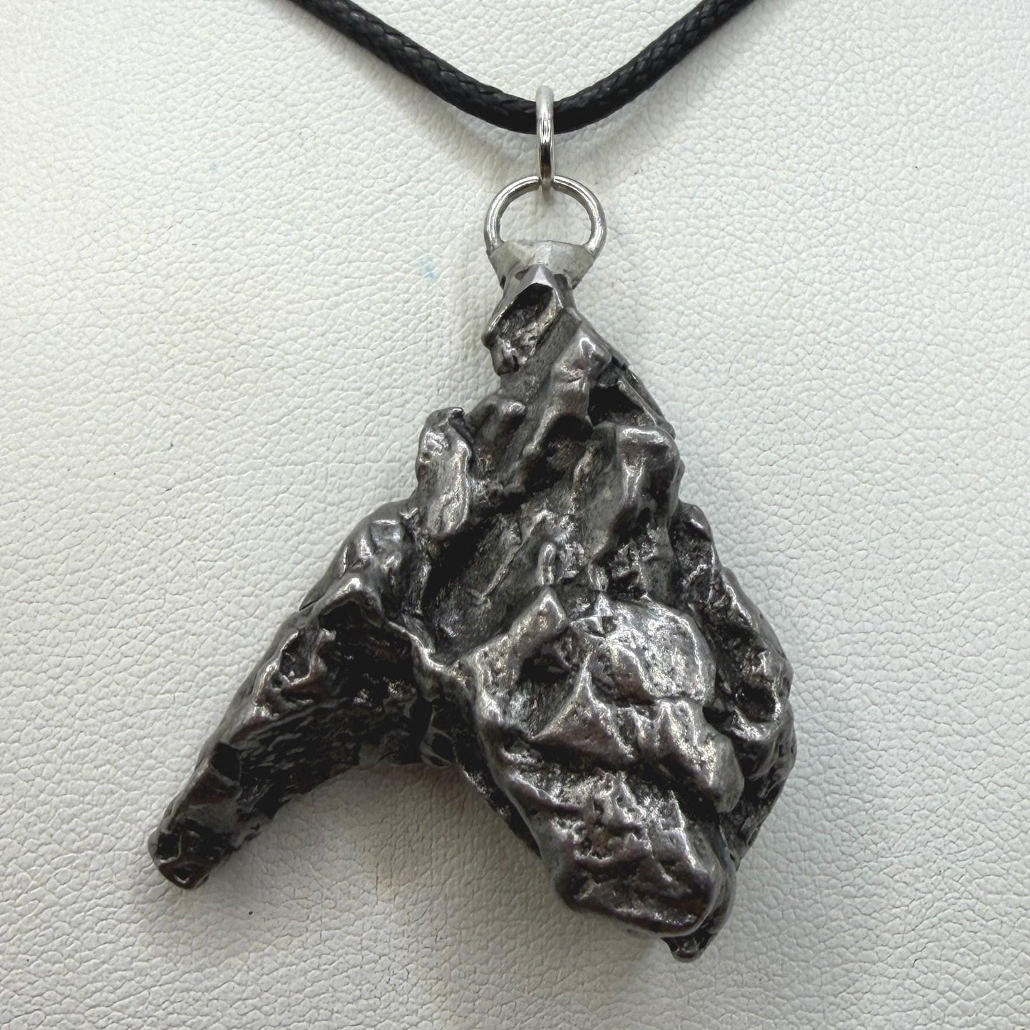 Campo del Cielo Meteorite Pendant, Authentic Astronomy Gift, Cosmic Jewelry, 28.60 grams