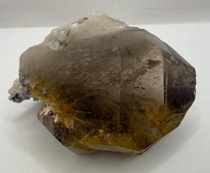 Rare Golden Rutilated Quartz Crystal: Brazilian Fine Crystal, 348g