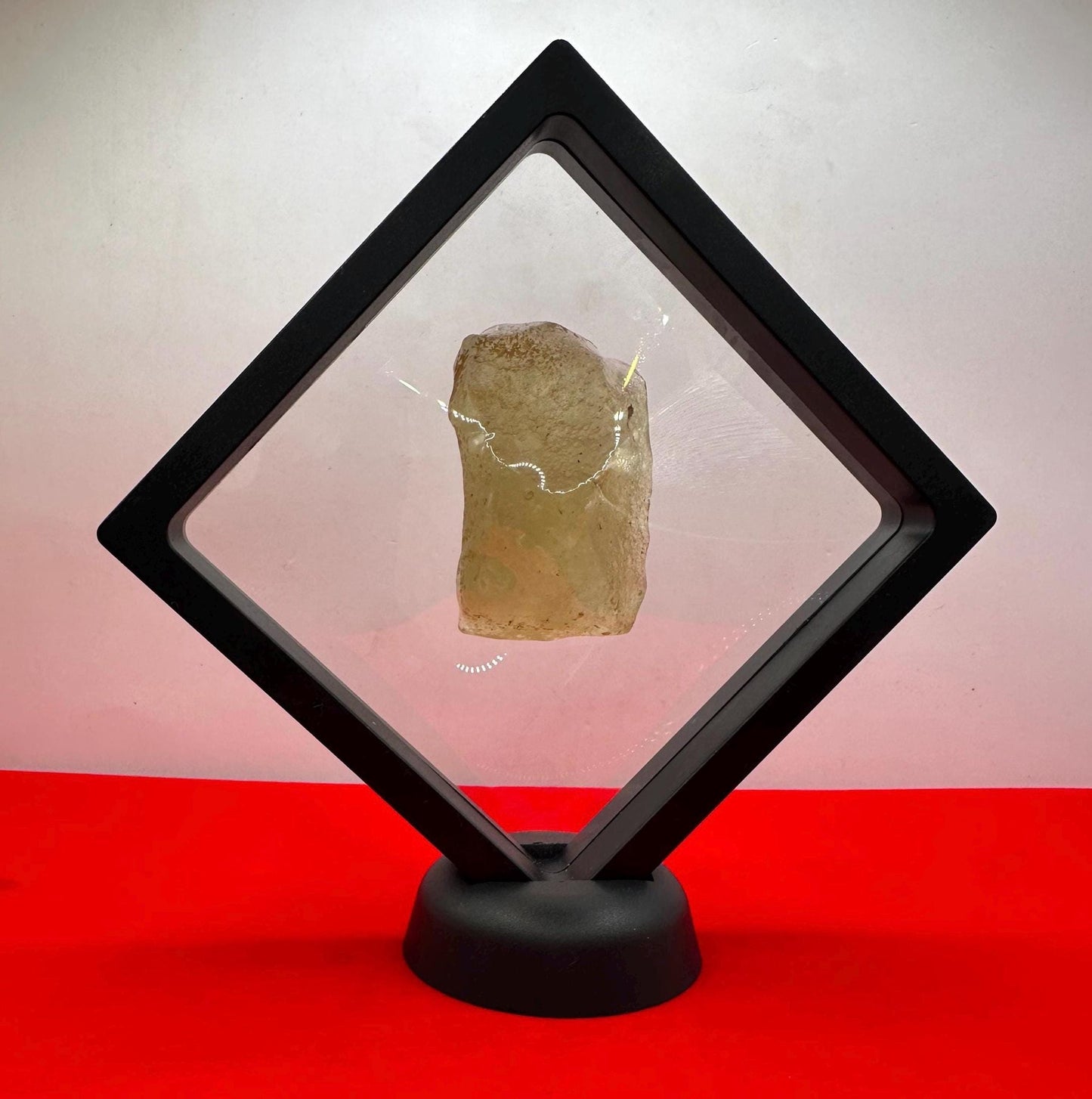 Libyan Desert Glass: Authentic Meteorite Impact Glass, Premium Sahara Specimen, 57.35 grams