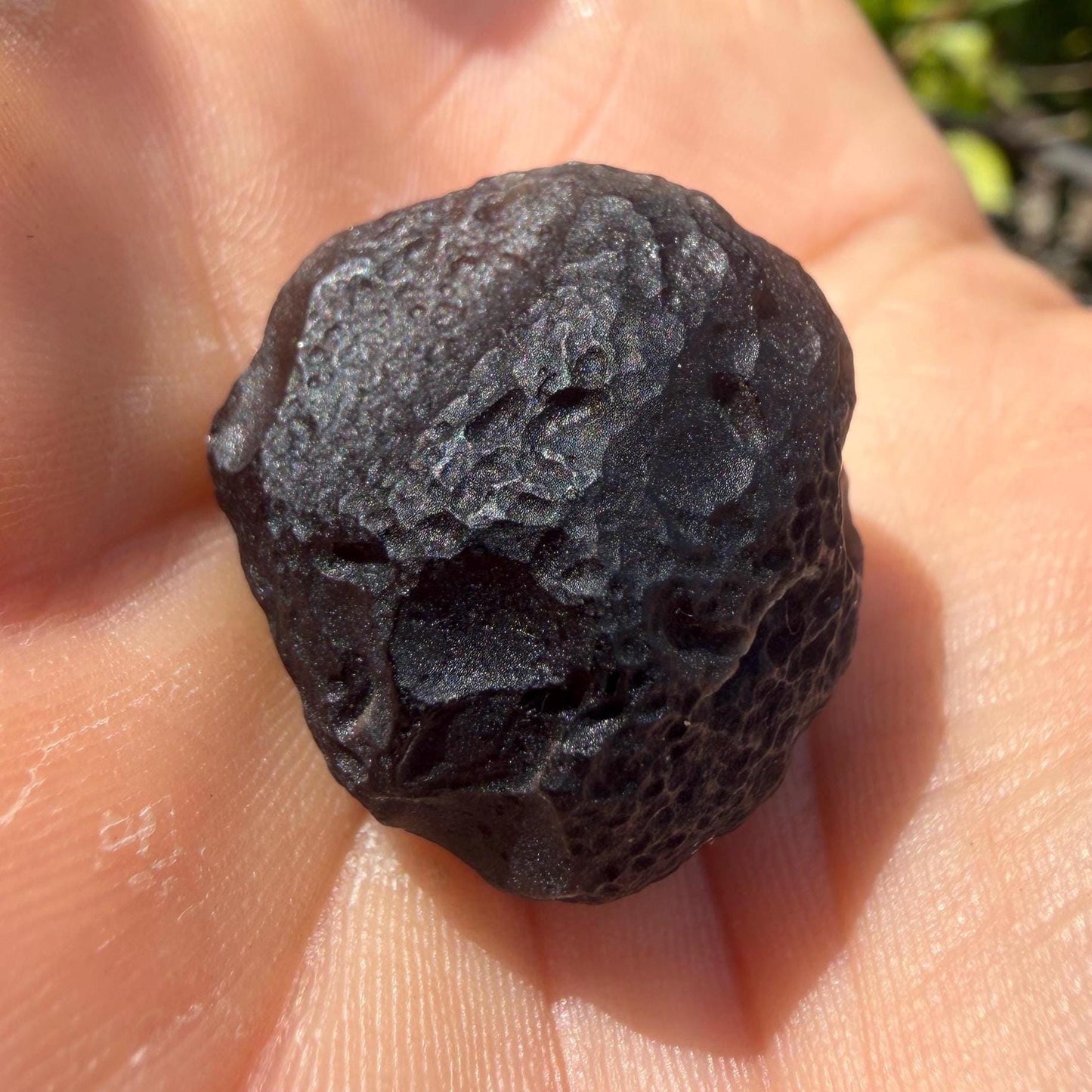 Saffordite Stone, Rare Cintamani, Arizona Tektite, 10.00 Grams