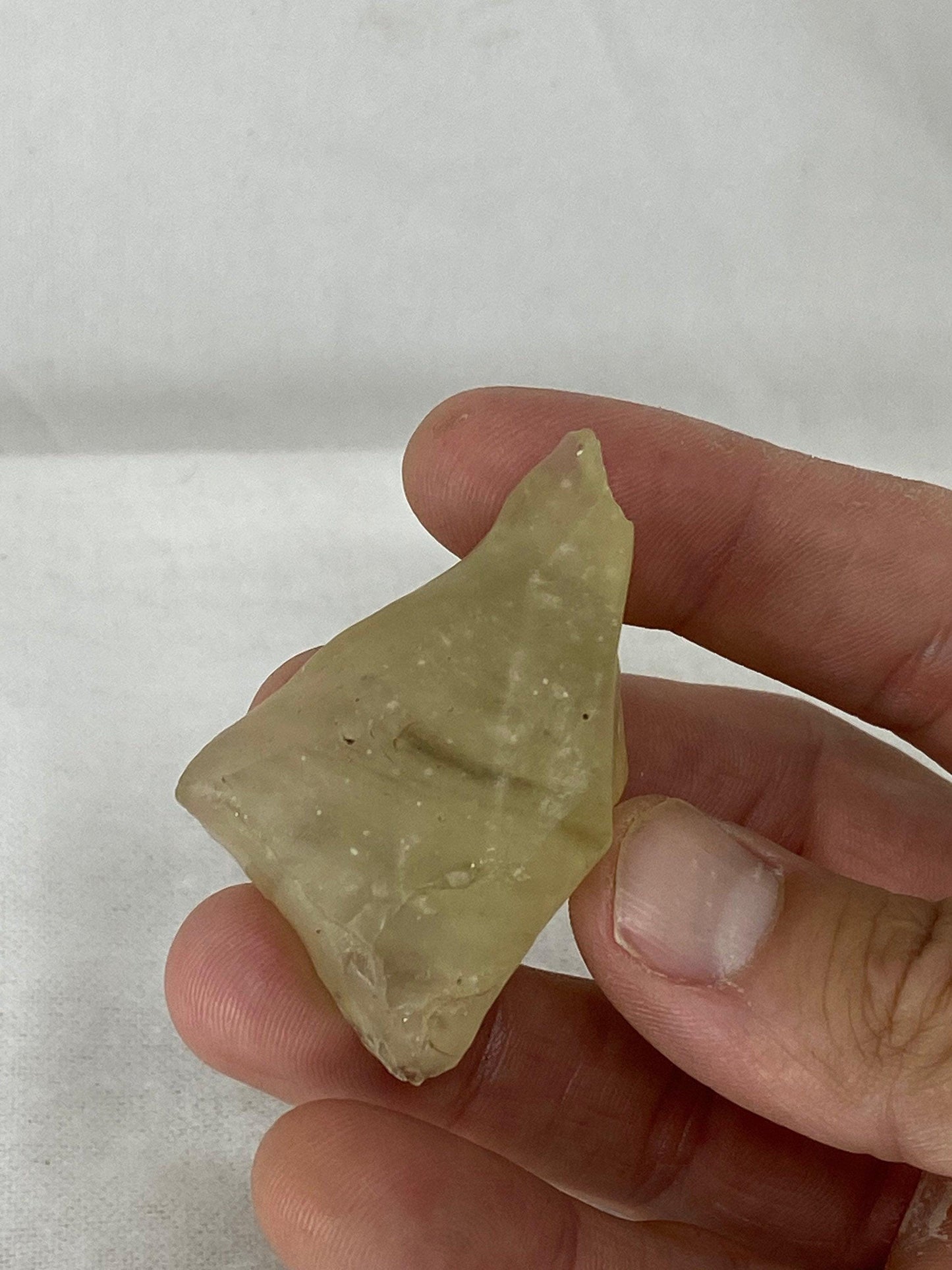 Rare Libyan Desert Glass: Golden Tektite Talisman, 28.49 grams
