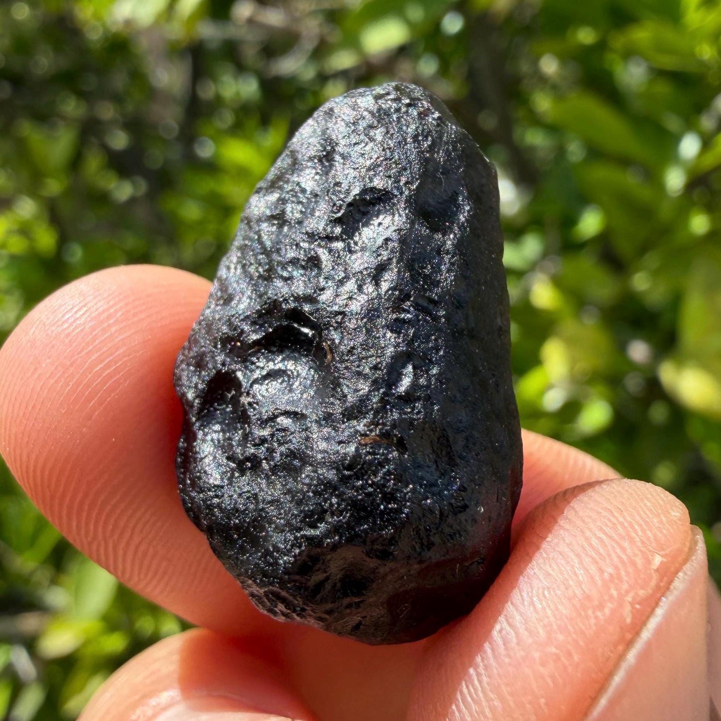 Saffordite Stone: Rare Cintamani, Arizona Pseudo-Tektite -7.16 Grams