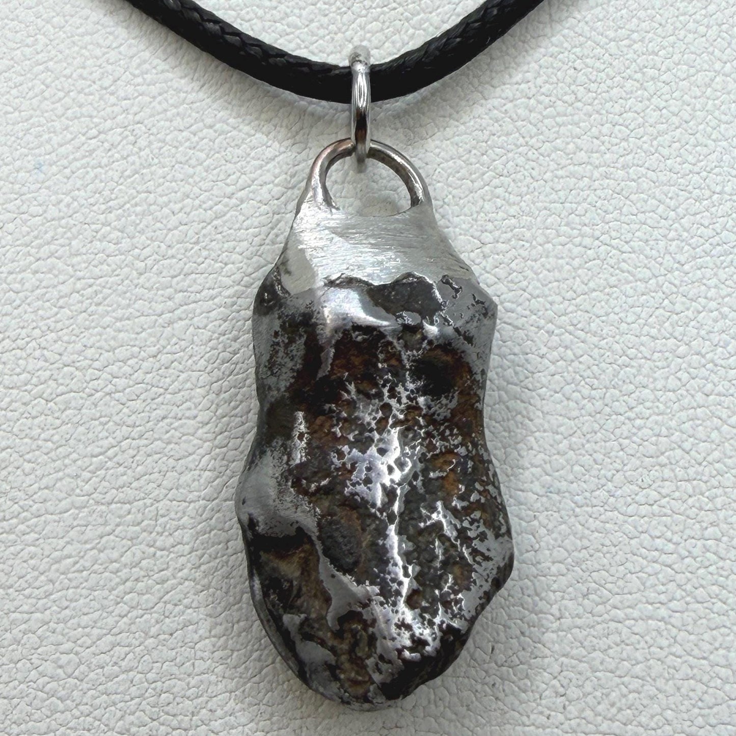 Sikhote-Alin Iron Meteorite Pendant: Astronomy Space Gift, 10.67g