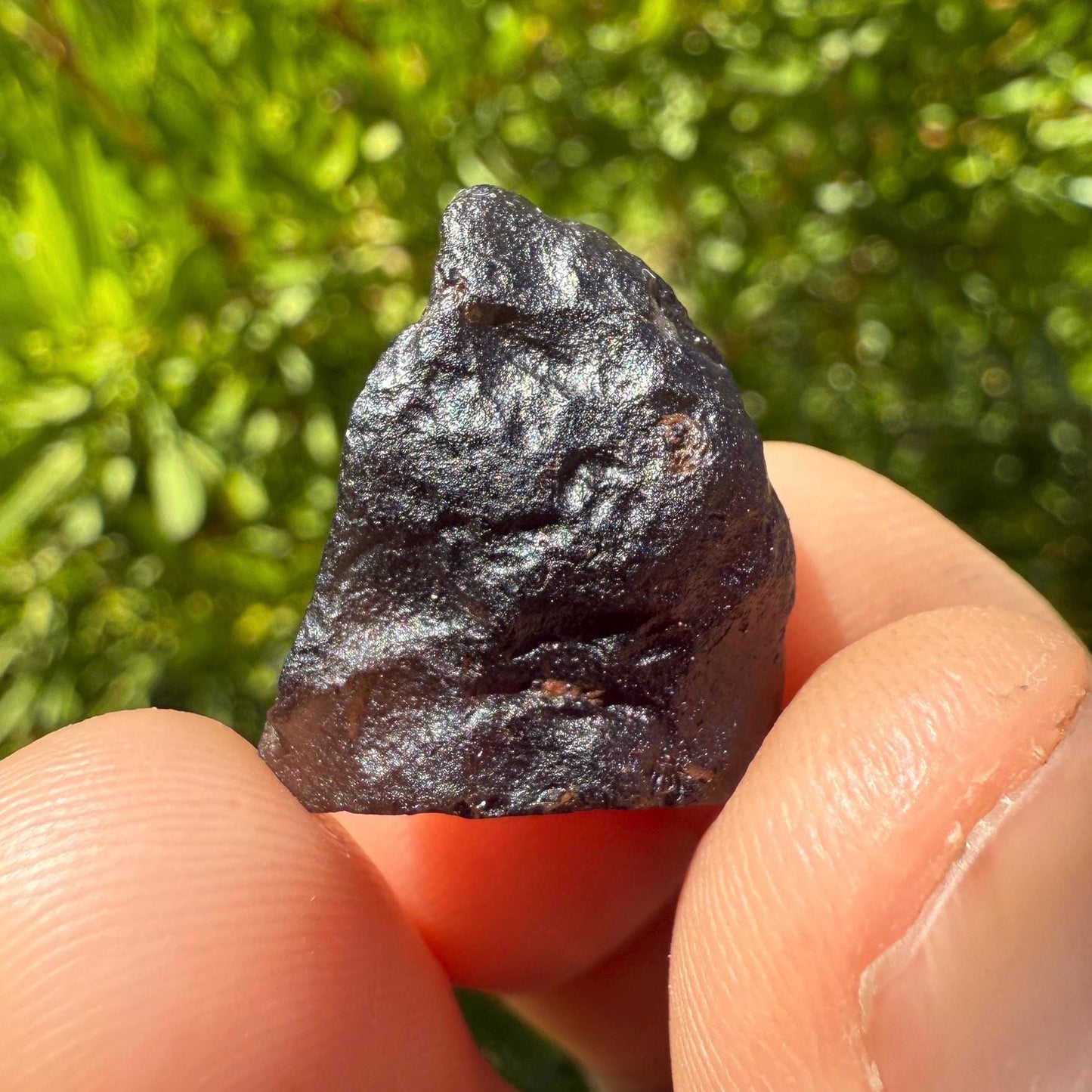 Saffordite Cintamani Stone Specimen: Rare Arizona Pseudo-Tektite, 4.27 grams