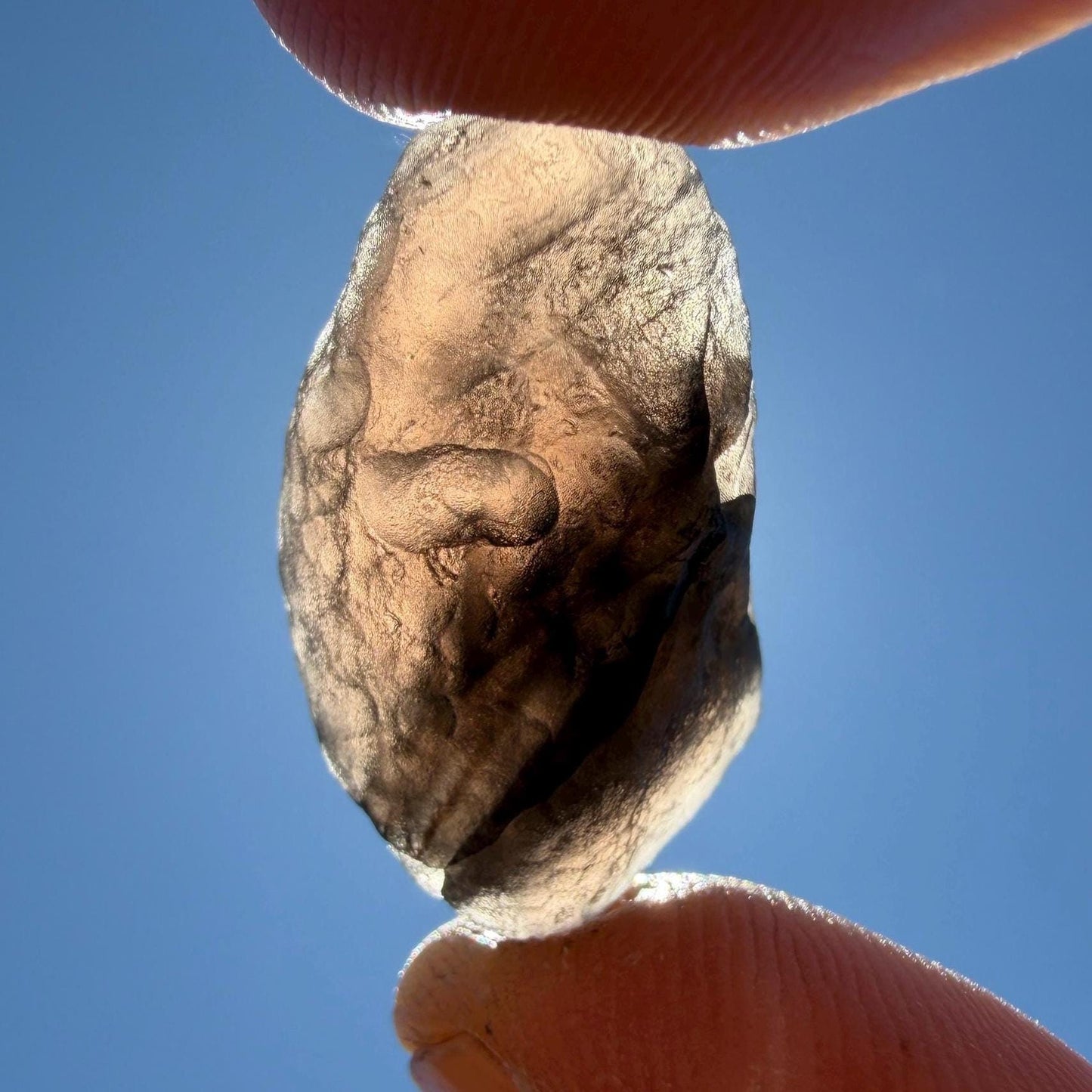 Saffordite Stone: Rare Cintamani, Arizona Tektite - 4.40 Grams