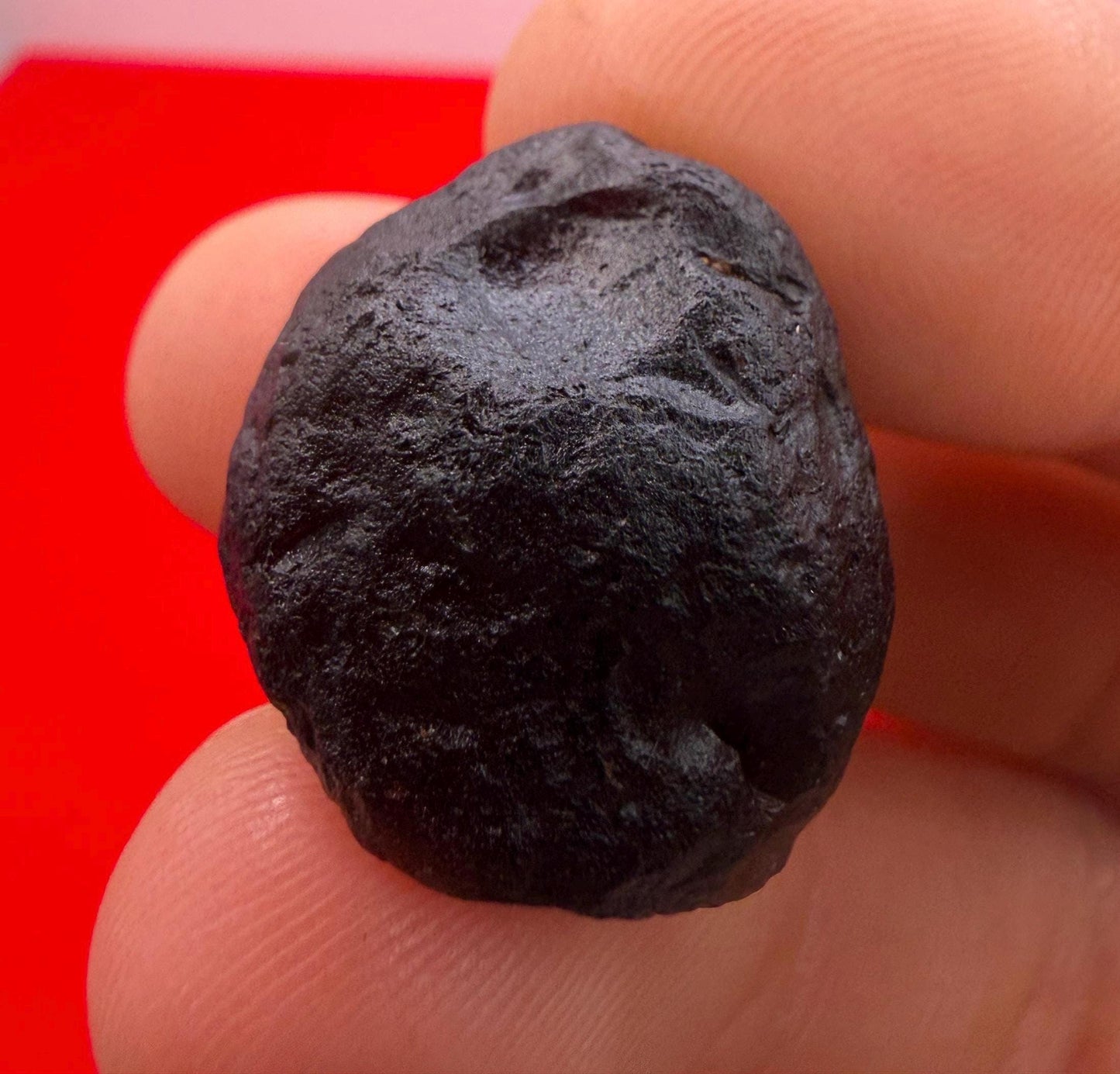 Saffordite Stone, Rare Cintamani, Arizona Tektite, 9.48 Grams