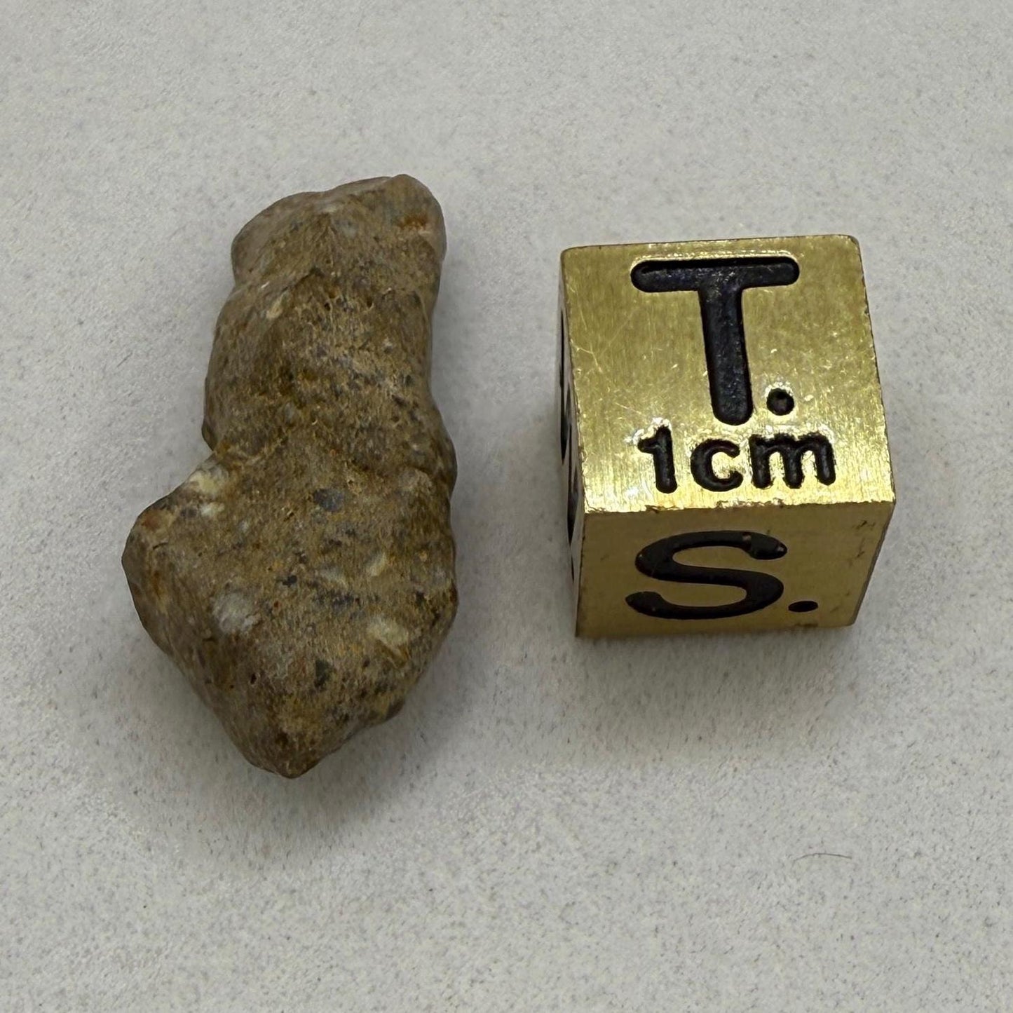 NWA 13974 Lunar Meteorite: Feldspathic Breccia, Authentic Moon Rock, 2.41 grams