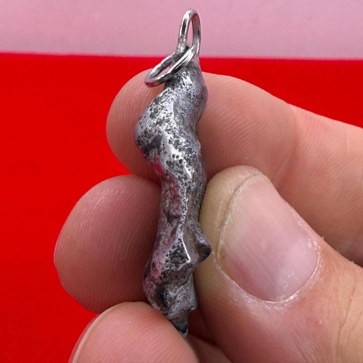 Henbury Iron Meteorite Pendant, Australia, Astronomy Gift, Cosmos, 11.21g