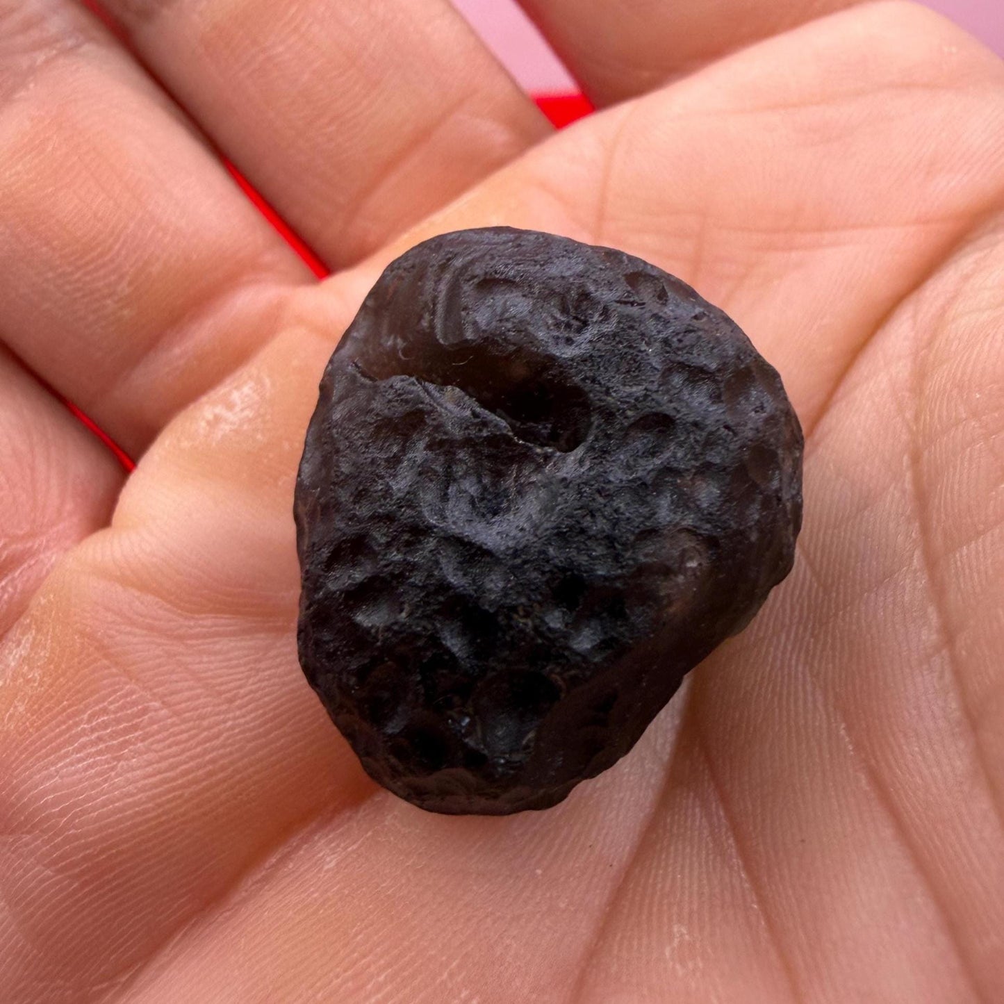 Colombianite Specimen: Shamanic Tektite - Healing Stone, 13.33 grams