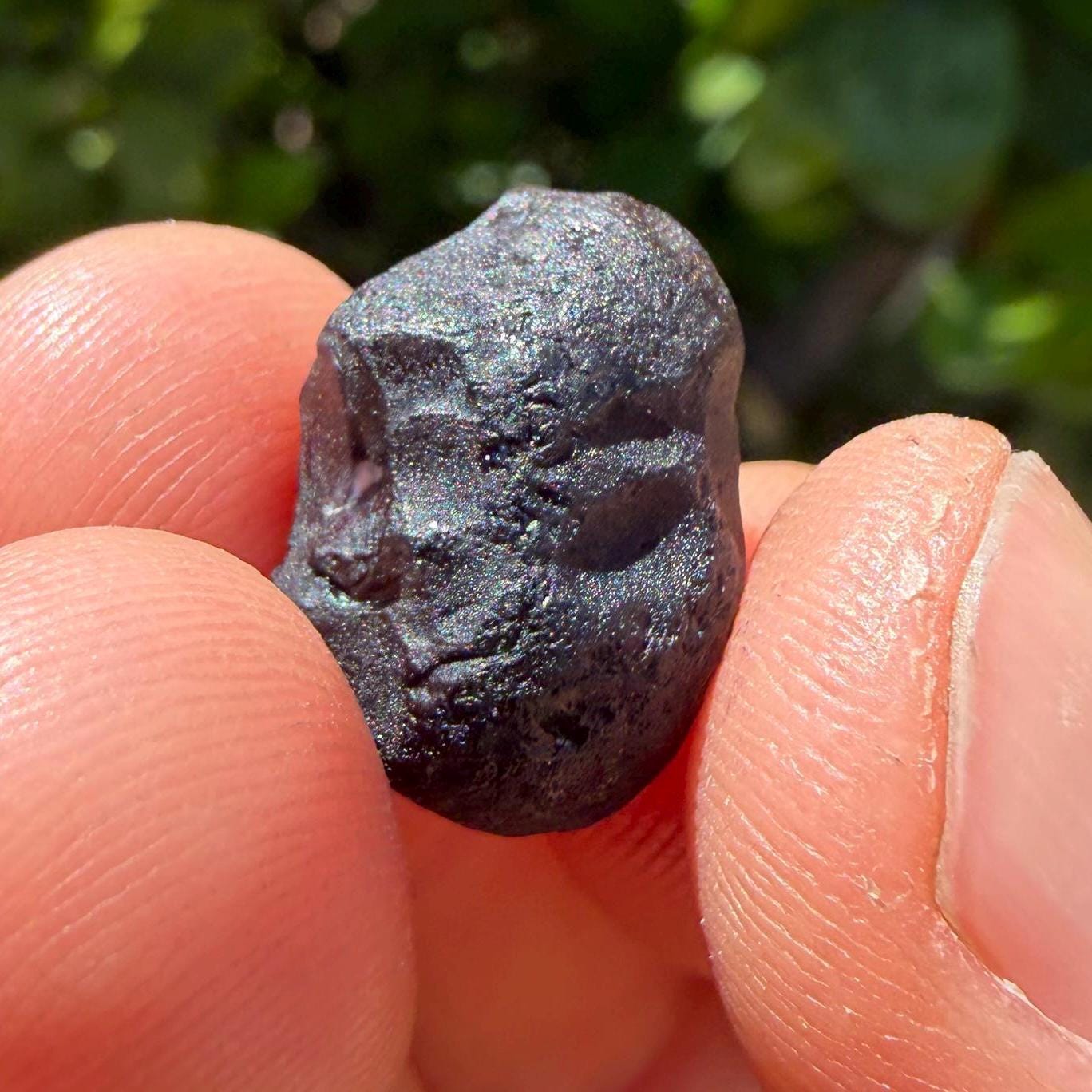 Rare Saffordite Stone: Arizona Cintamani Pseudo-Tektite, 2.18 grams
