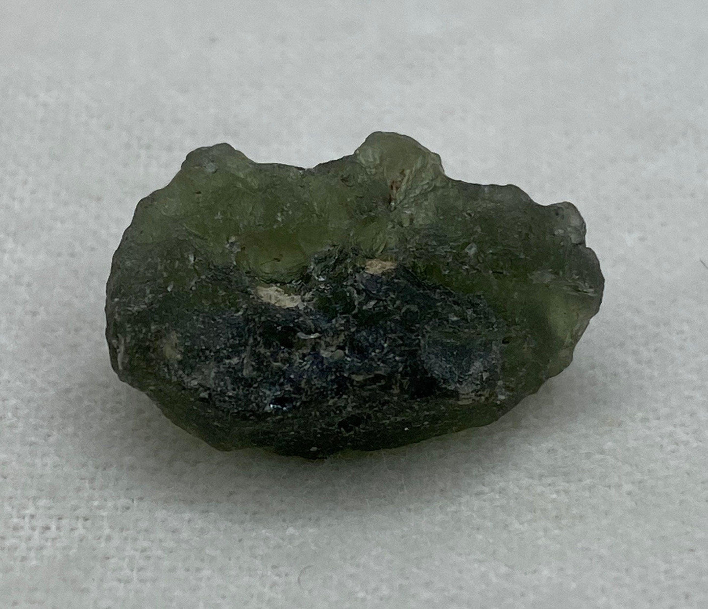 Triangular Moldavite Tektite Specimen, 3.23 grams
