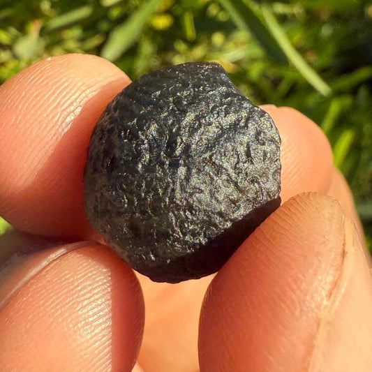 Saffordite Cintamani Stone Specimen: Rare Arizona Pseudo-Tektite, 3.63 grams