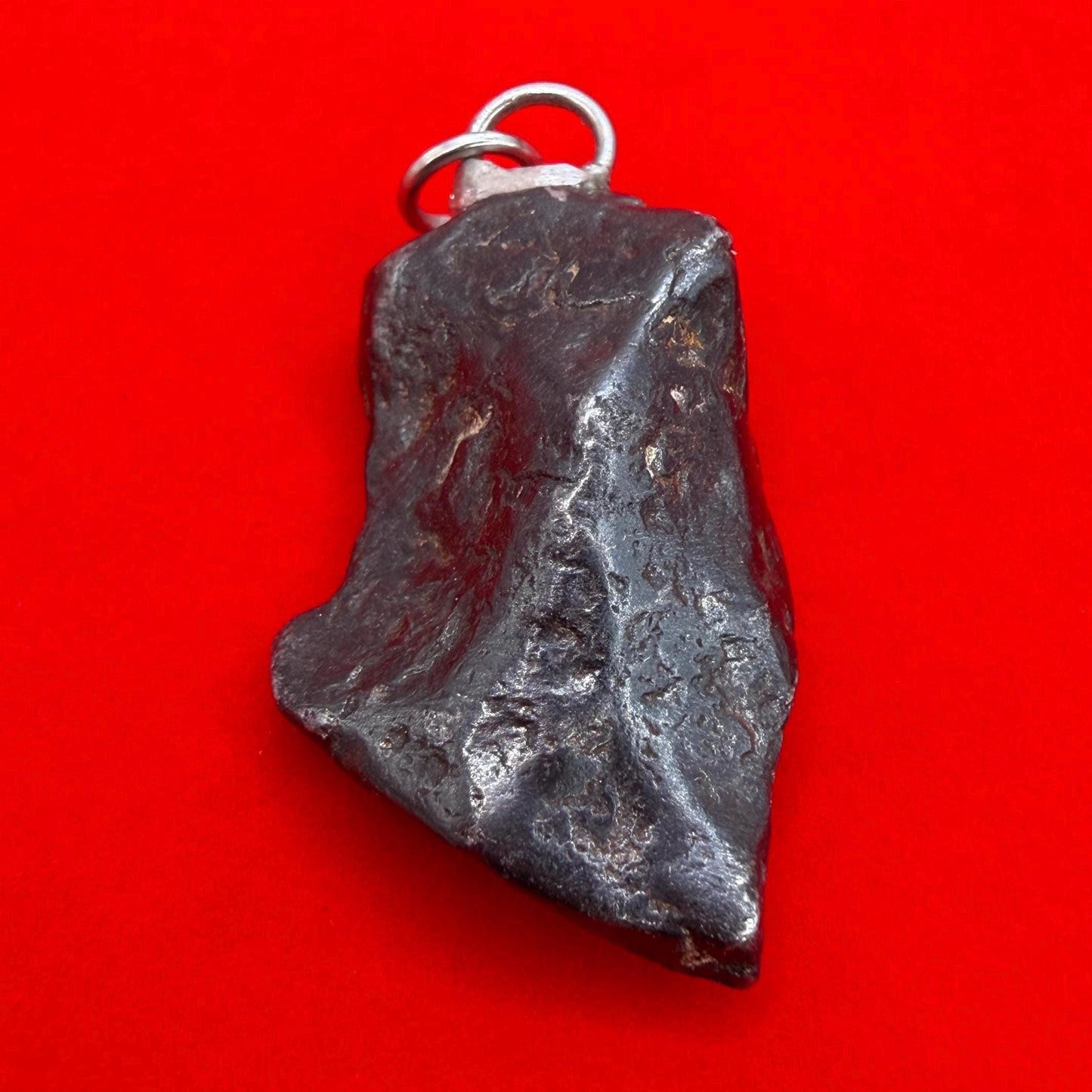 Canyon Diablo Iron Meteorite Pendant: Arizona Space Gift, 21.01 grams